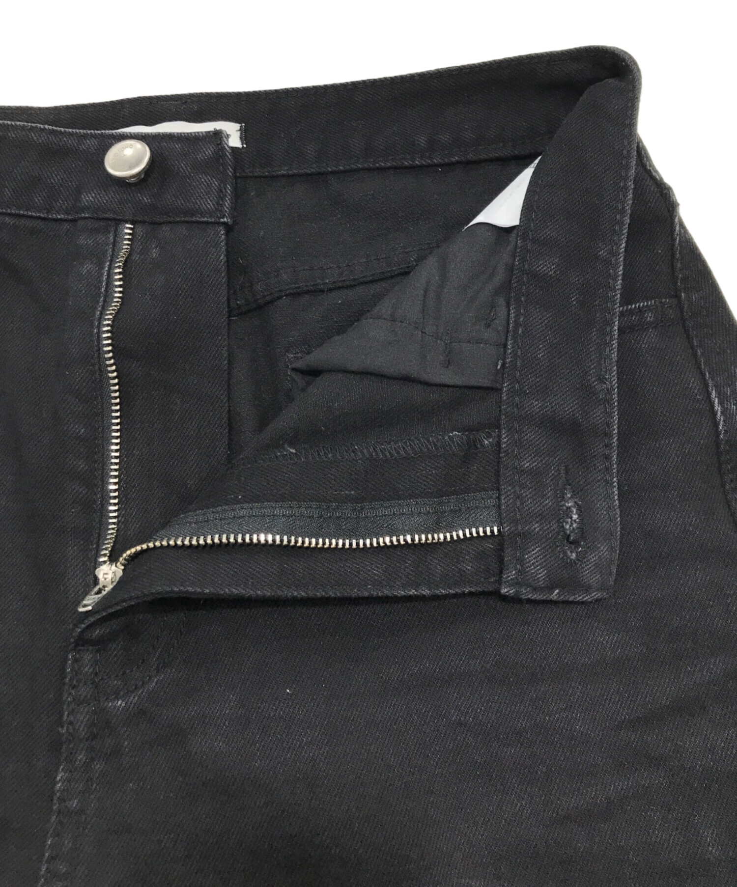 【新品】ohotoro オオトロ ブラックデニム 中古・古着通販】OHOTORO (オオトロ) ブラックデニムパンツ/パンツ