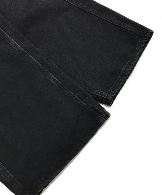 中古・古着通販】OHOTORO (オオトロ) ブラックデニムパンツ/パンツ
