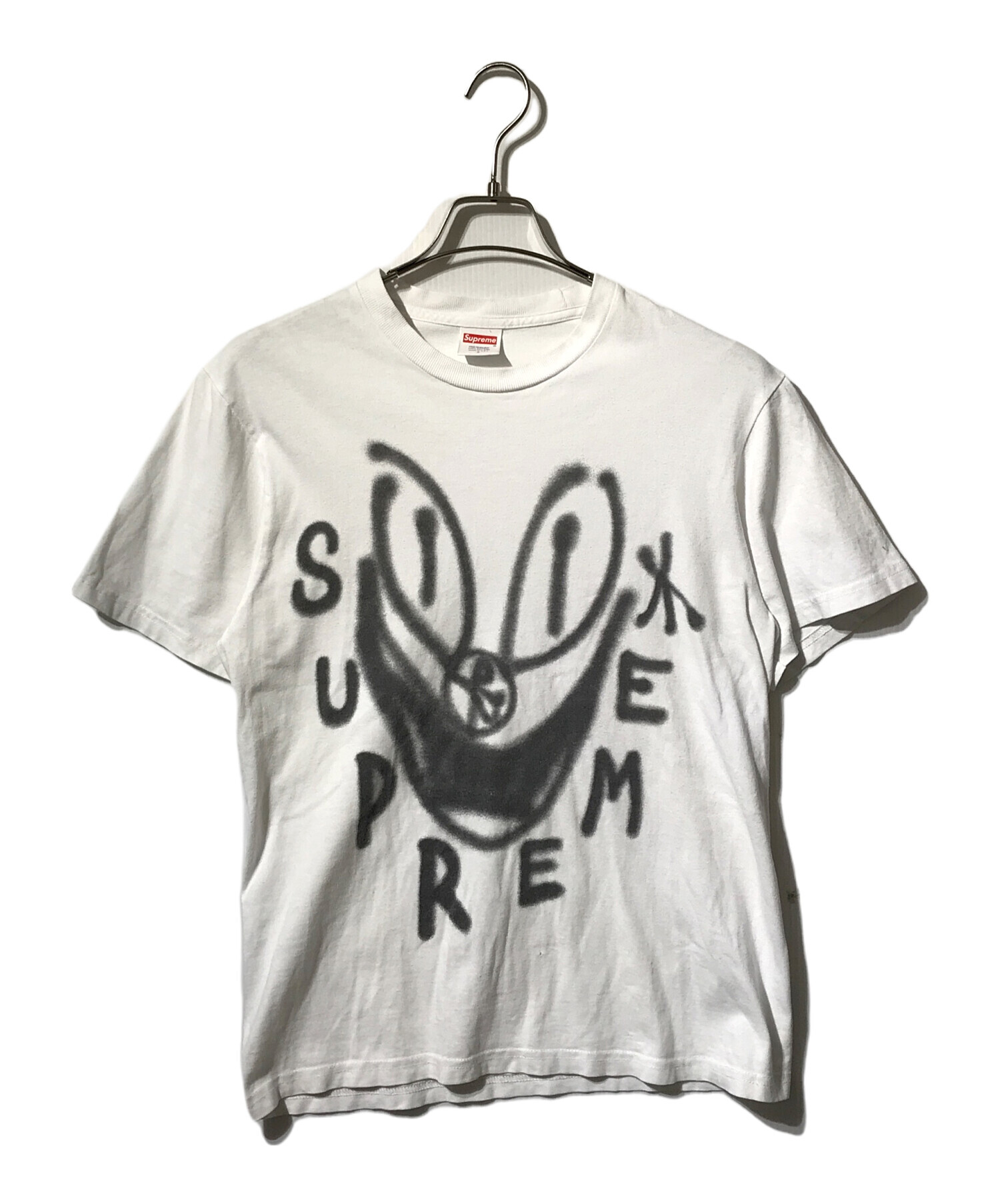 美品Supreme ホワイト Tシャツ M 中古・古着通販】SUPREME (シュプリーム) スマイルTシャツ/半袖Tシャツ
