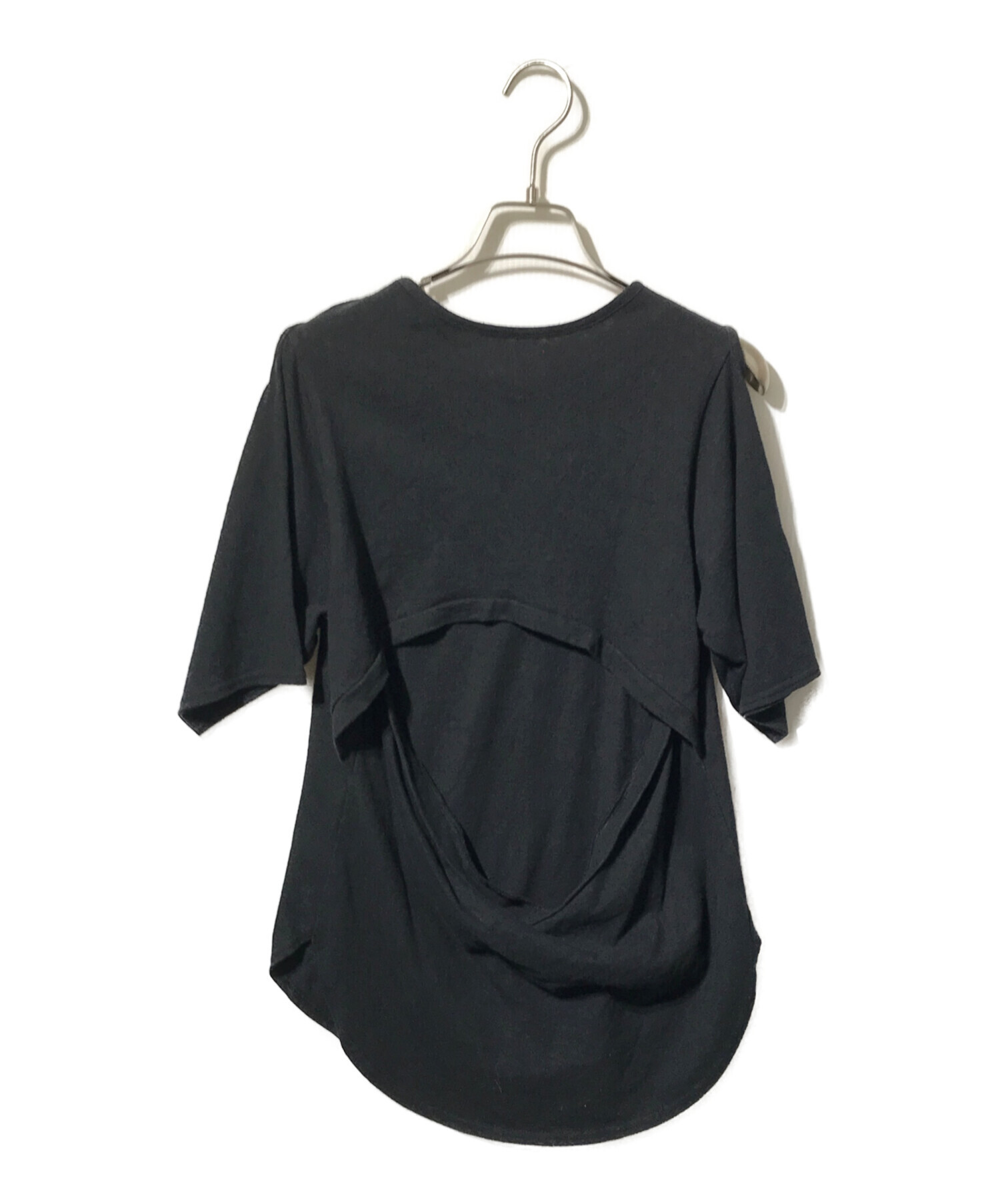 Healy ☆ジャンク品 中古・古着通販】DELIY (デリー) HEMP JERSEY CUT OUTS TEE ブラック