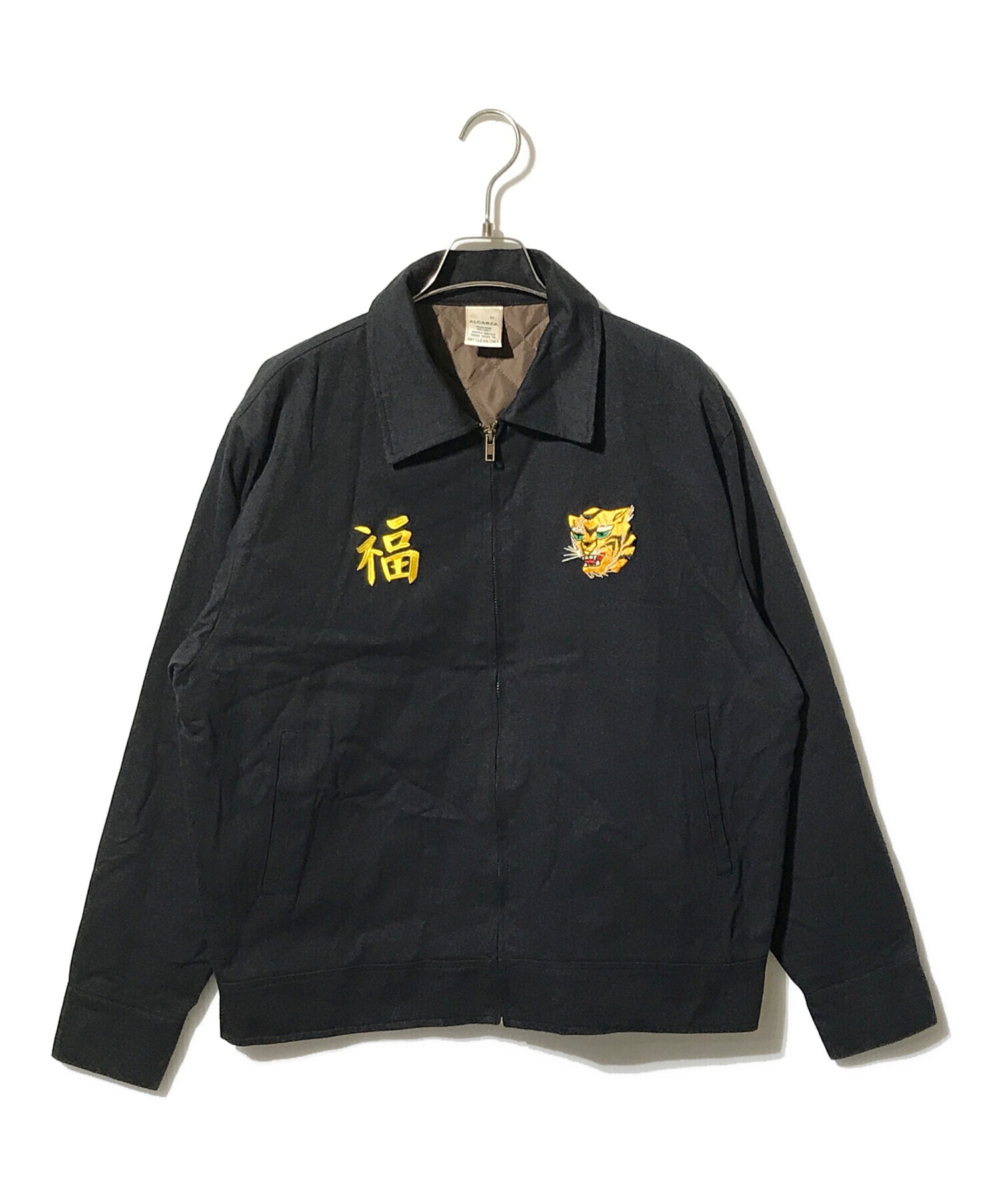 中古・古着通販】ALCARZA (アルカライザ) ベトジャン ブラック サイズ