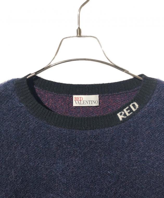 使用RED VALENTINO バレンティノ モヘヤ ニット セーター XS 中古・古着通販】RED VALENTINO (レッドヴァレンティノ) モヘアニット