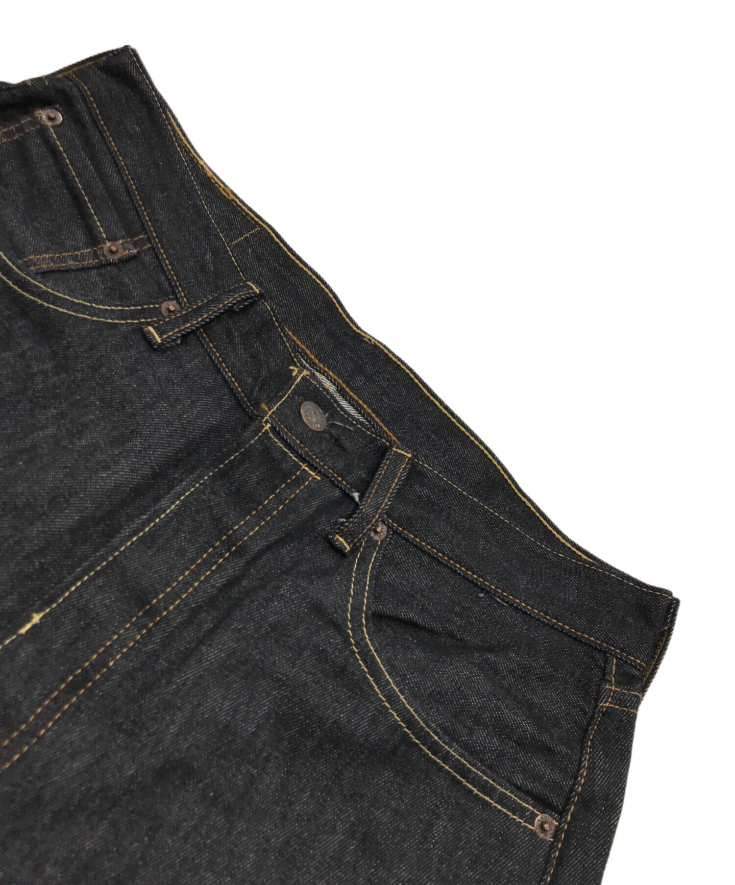 中古・古着通販】501LEVI'S (501リーバイス) デニムパンツ ブラック