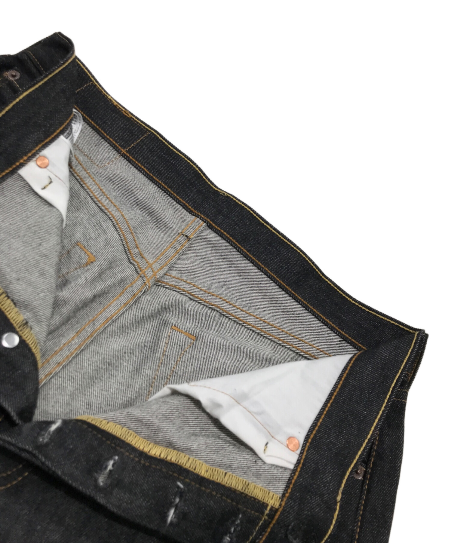 中古・古着通販】501LEVI'S (501リーバイス) デニムパンツ ブラック