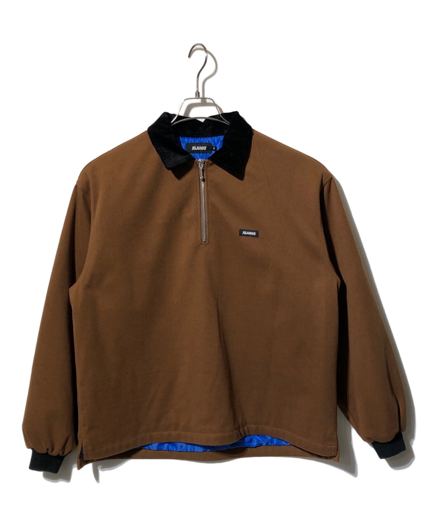 洋楽 Ill Breed 中古・古着通販】X-LARGE (エクストララージ) QUILTED HALF ZIP SHIRT