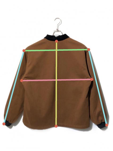 中古・古着通販】X-LARGE (エクストララージ) QUILTED HALF ZIP SHIRT