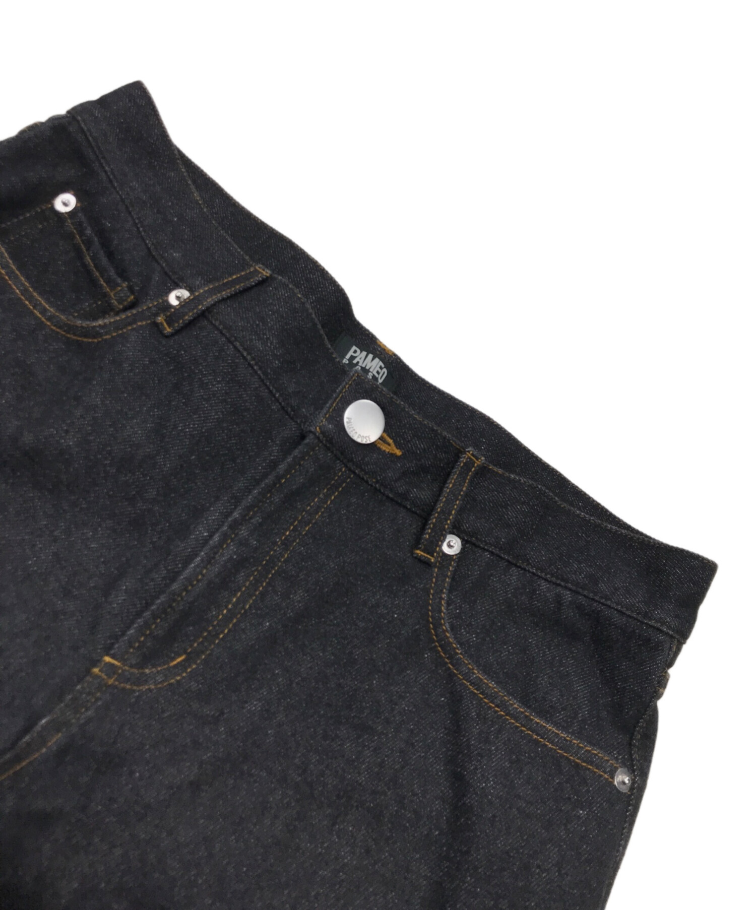 中古・古着通販】PAMEO POSE (パメオポーズ) Cowboy Pants ブラック