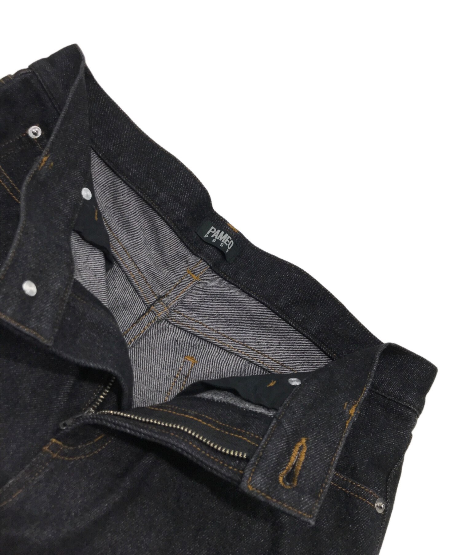 中古・古着通販】PAMEO POSE (パメオポーズ) Cowboy Pants ブラック