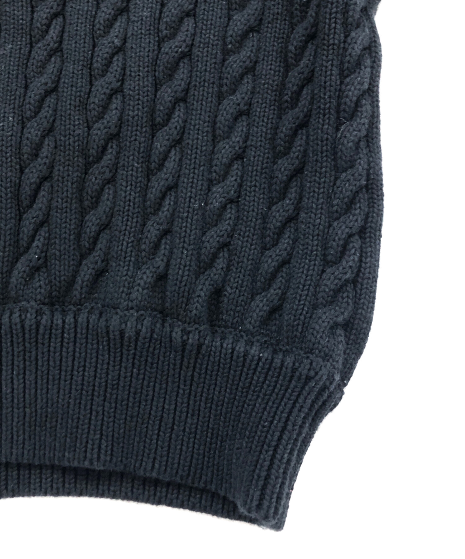 中古・古着通販】PAMEO POSE (パメオポーズ) Big Bow Knit Top/半袖 