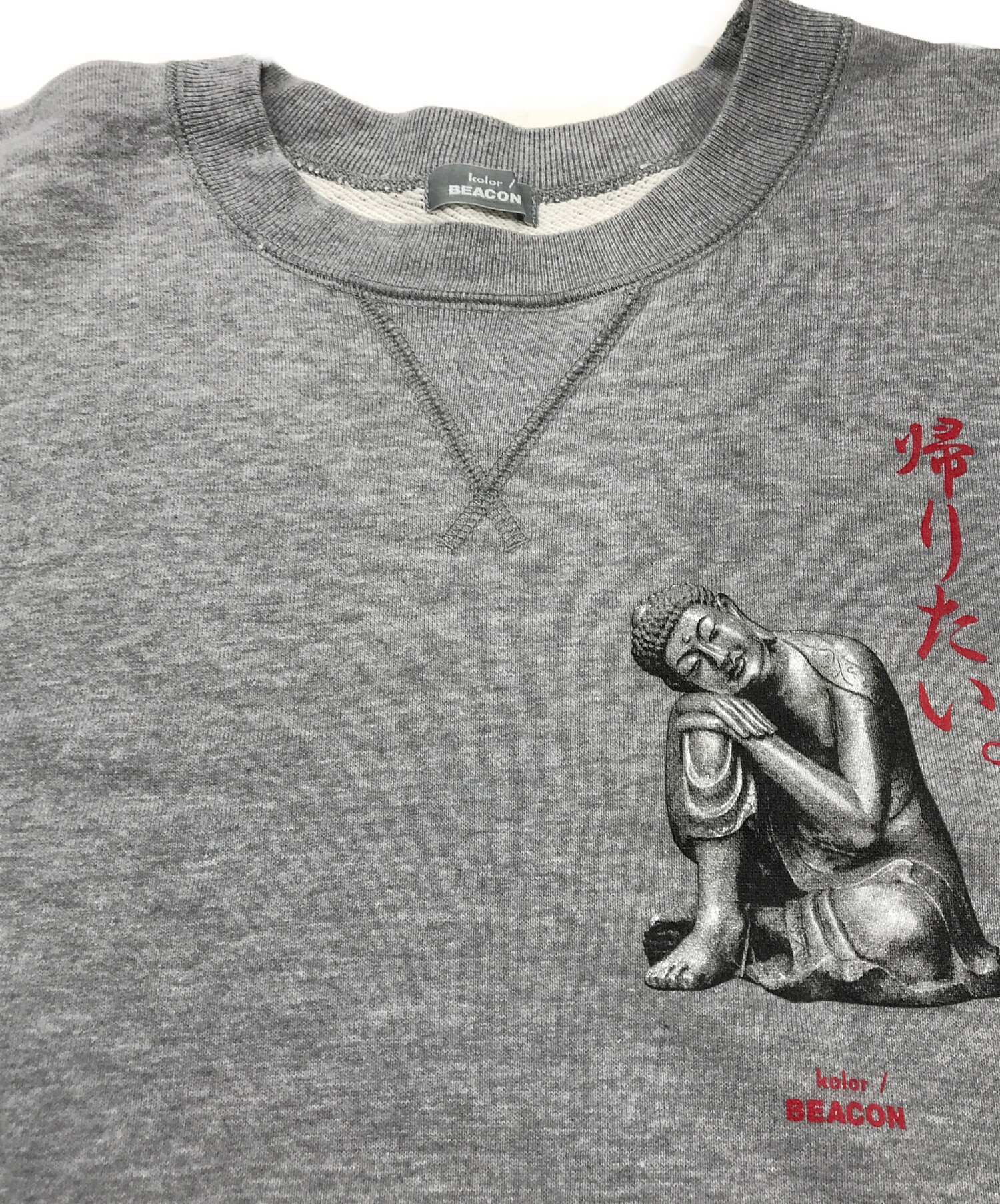 中古・古着通販】kolor/BEACON (カラービーコン) プリントスウェット