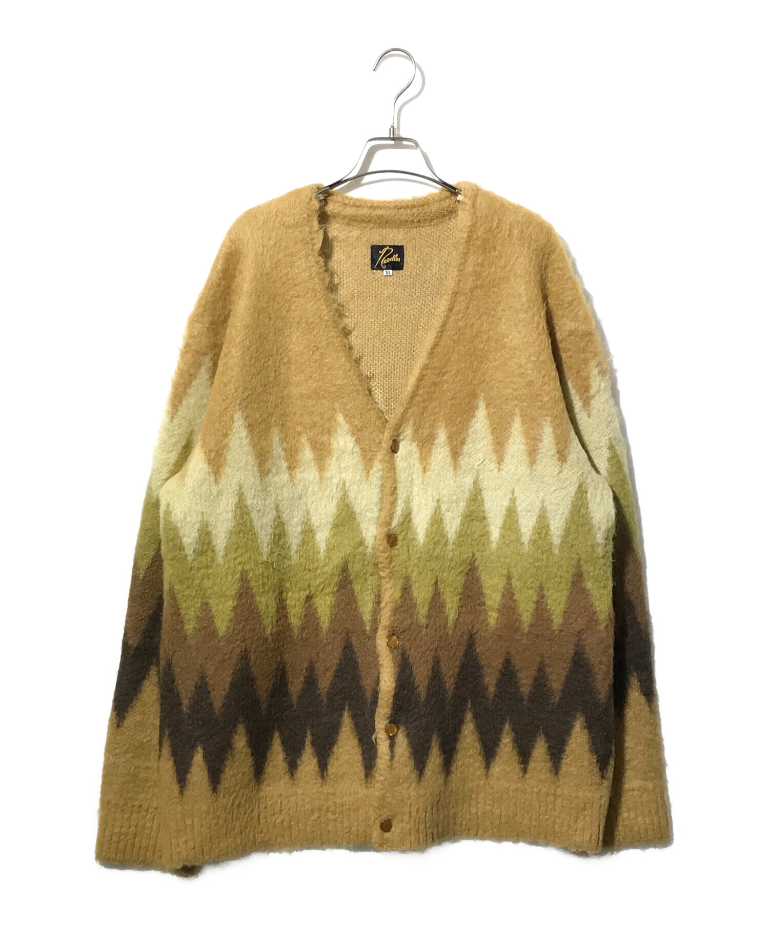 needles カーディガン 中古・古着通販】Needles (ニードルズ) Mohair Cardigan - Zigzag