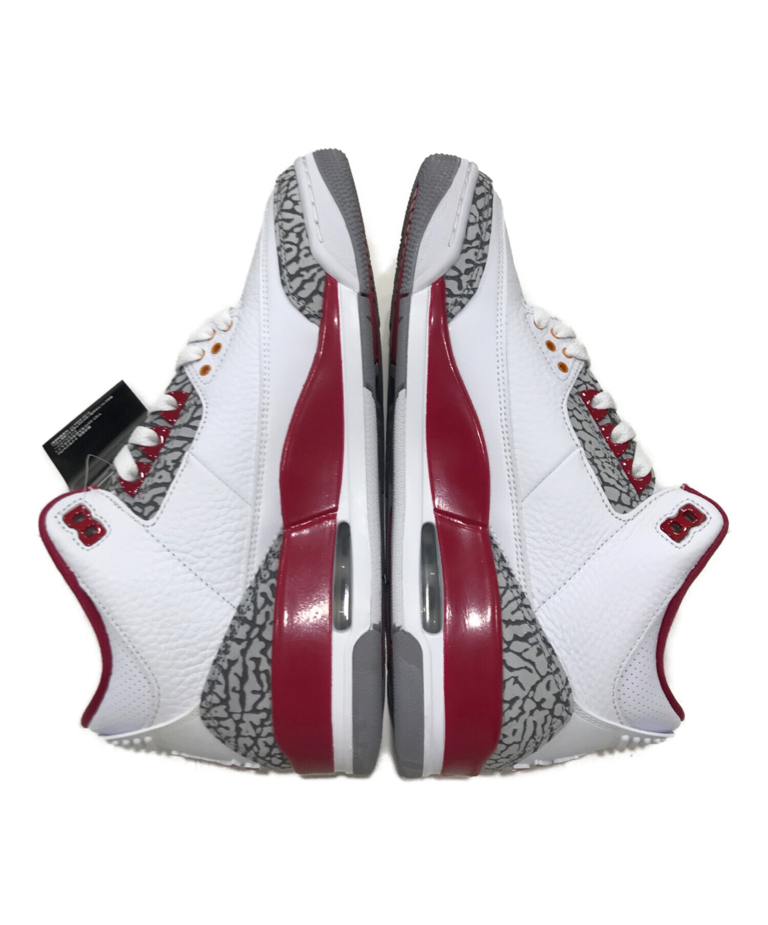 中古・古着通販】NIKE (ナイキ) エア ジョーダン 3 Cardinal Red 