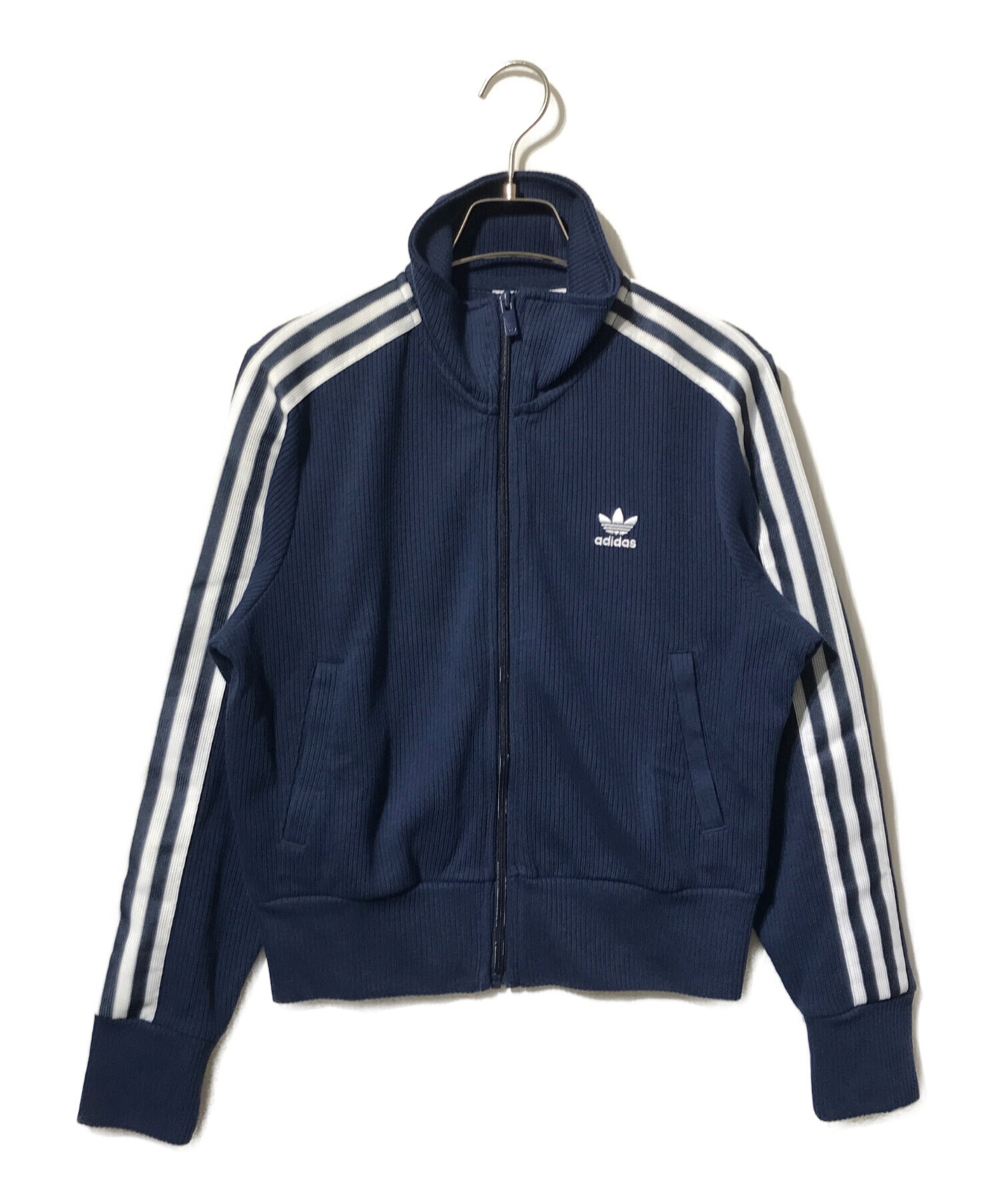 adidas ネイビージャージ 新品タグ付き 中古・古着通販】adidas (アディダス) ニットトラックジャケット