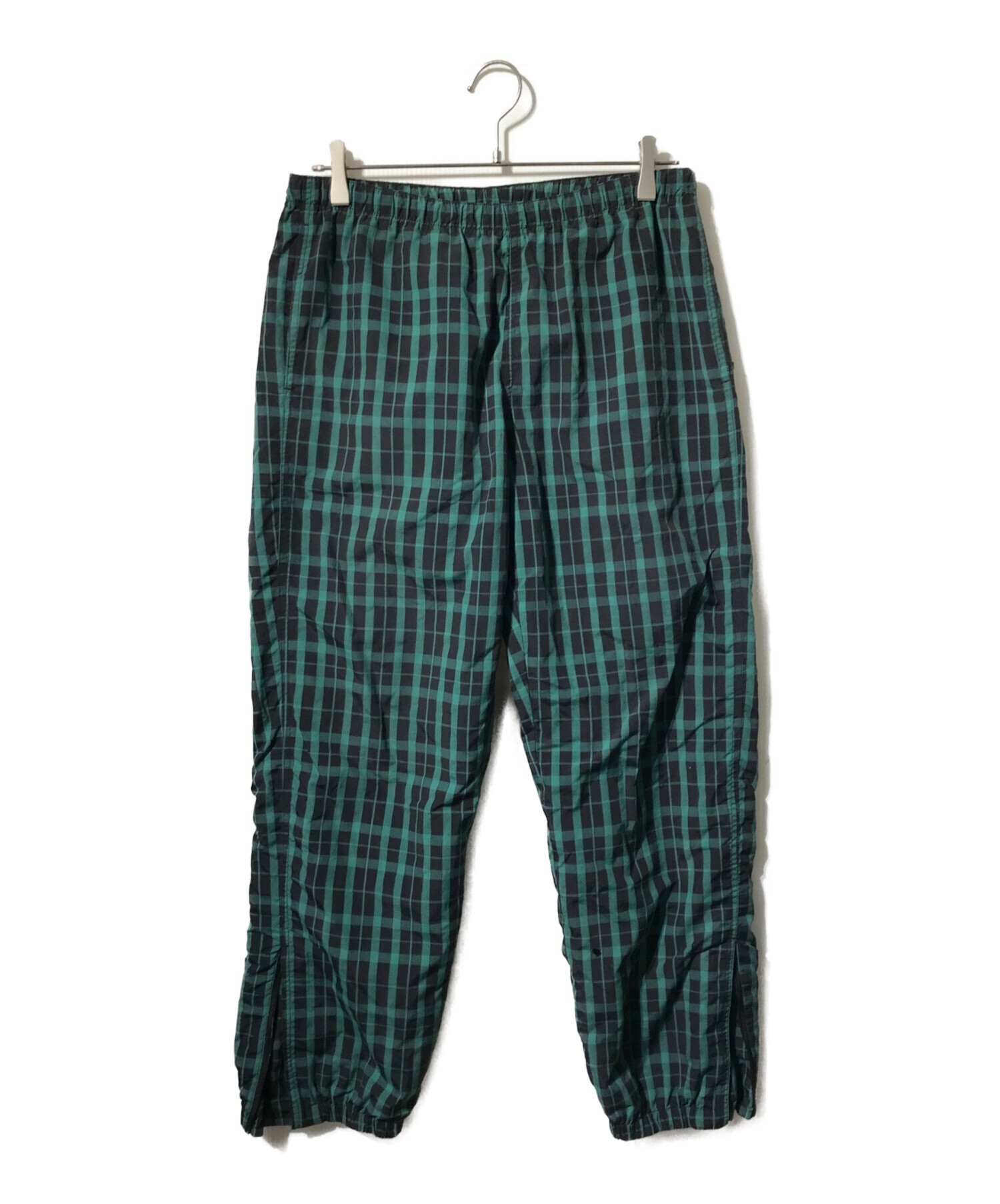 supremeナイロンチェックパンツ 中古・古着通販】SUPREME (シュプリーム) Nylon Plaid Track Pant