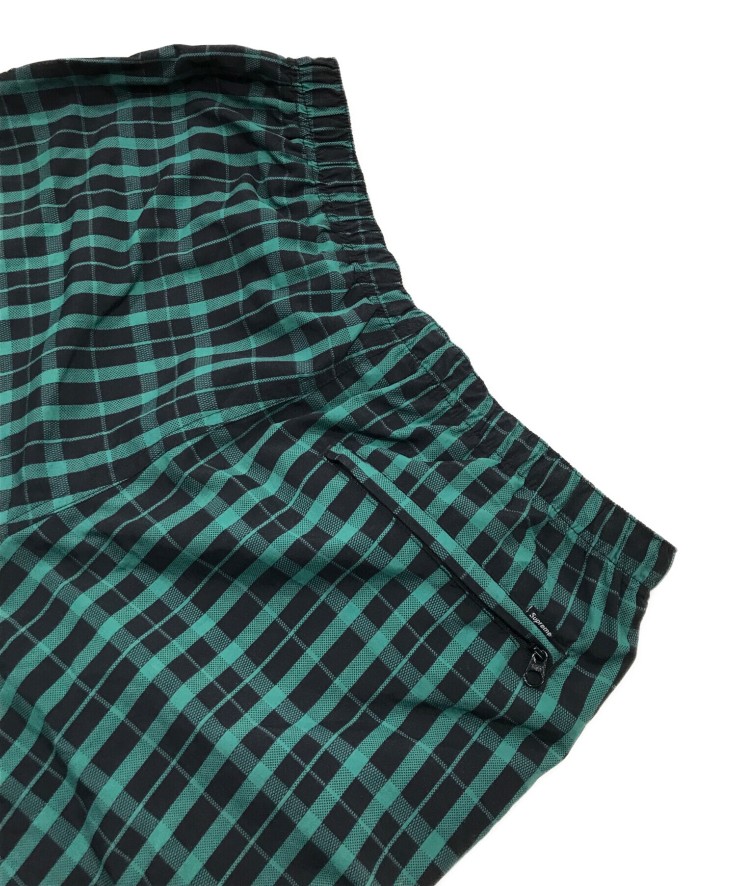 中古・古着通販】SUPREME (シュプリーム) Nylon Plaid Track Pant
