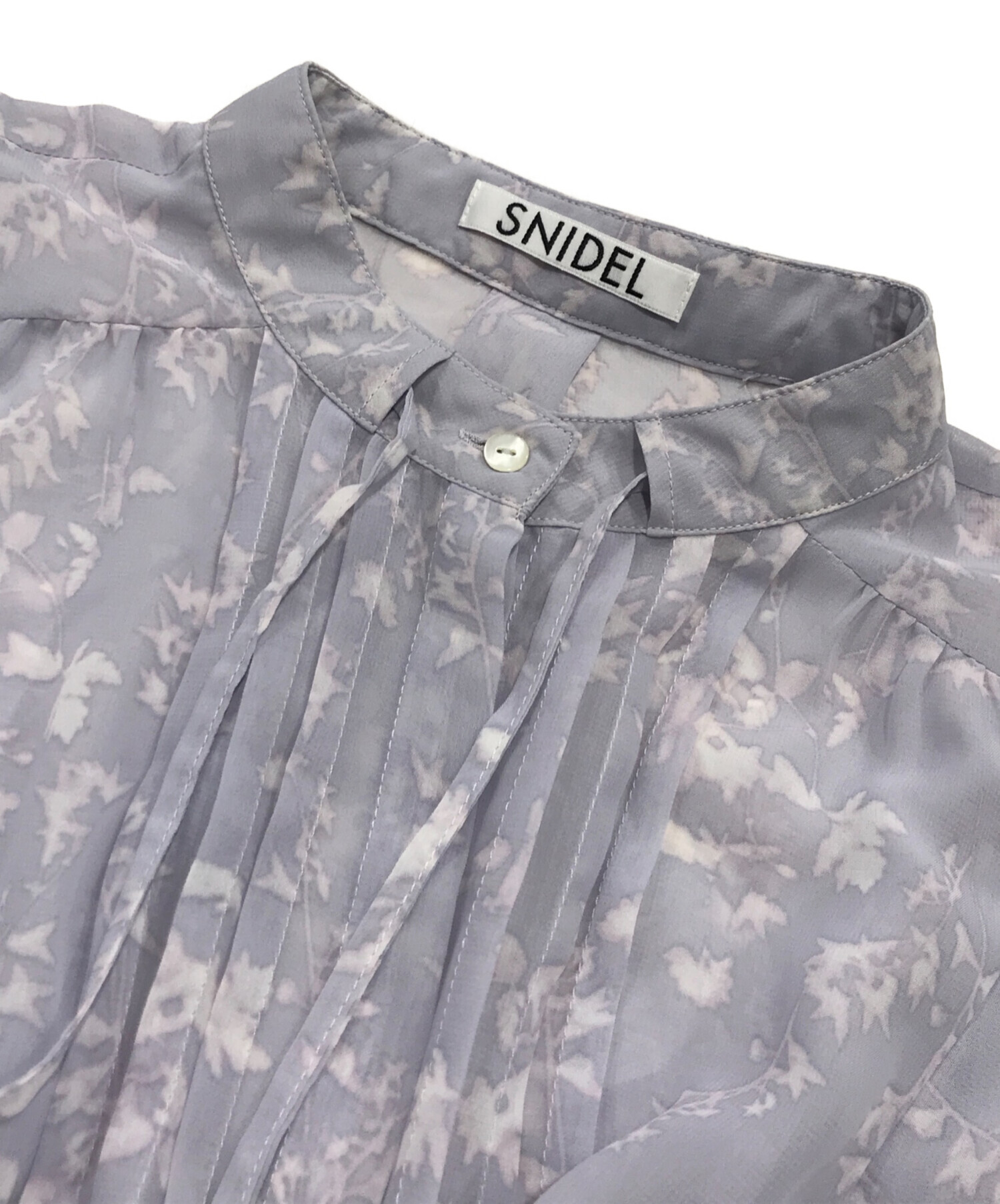 中古・古着通販】Snidel (スナイデル) プリントプリーツワンピ