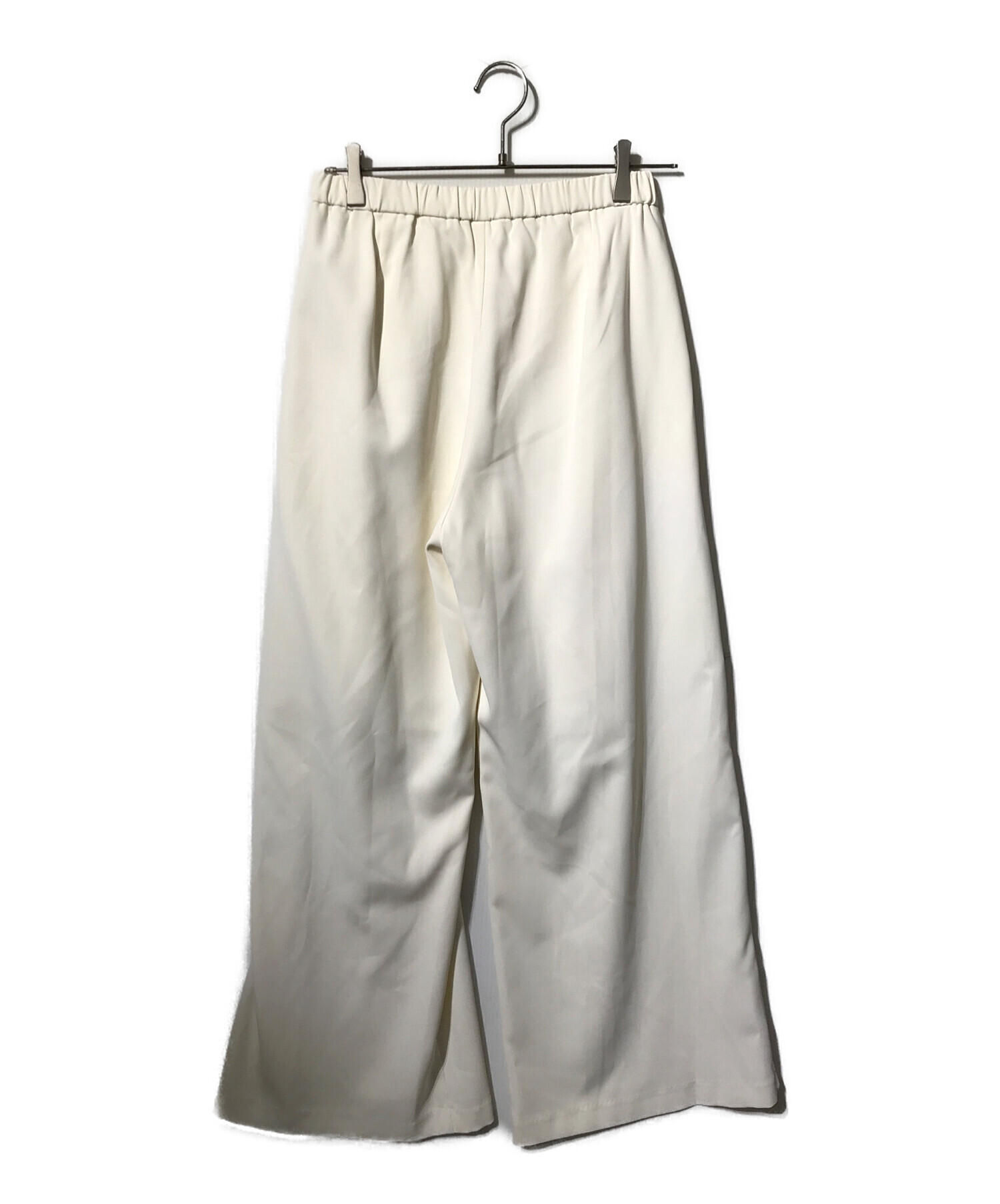 中古・古着通販】marjour (マージュール) BELT SET TUCK PANTS 