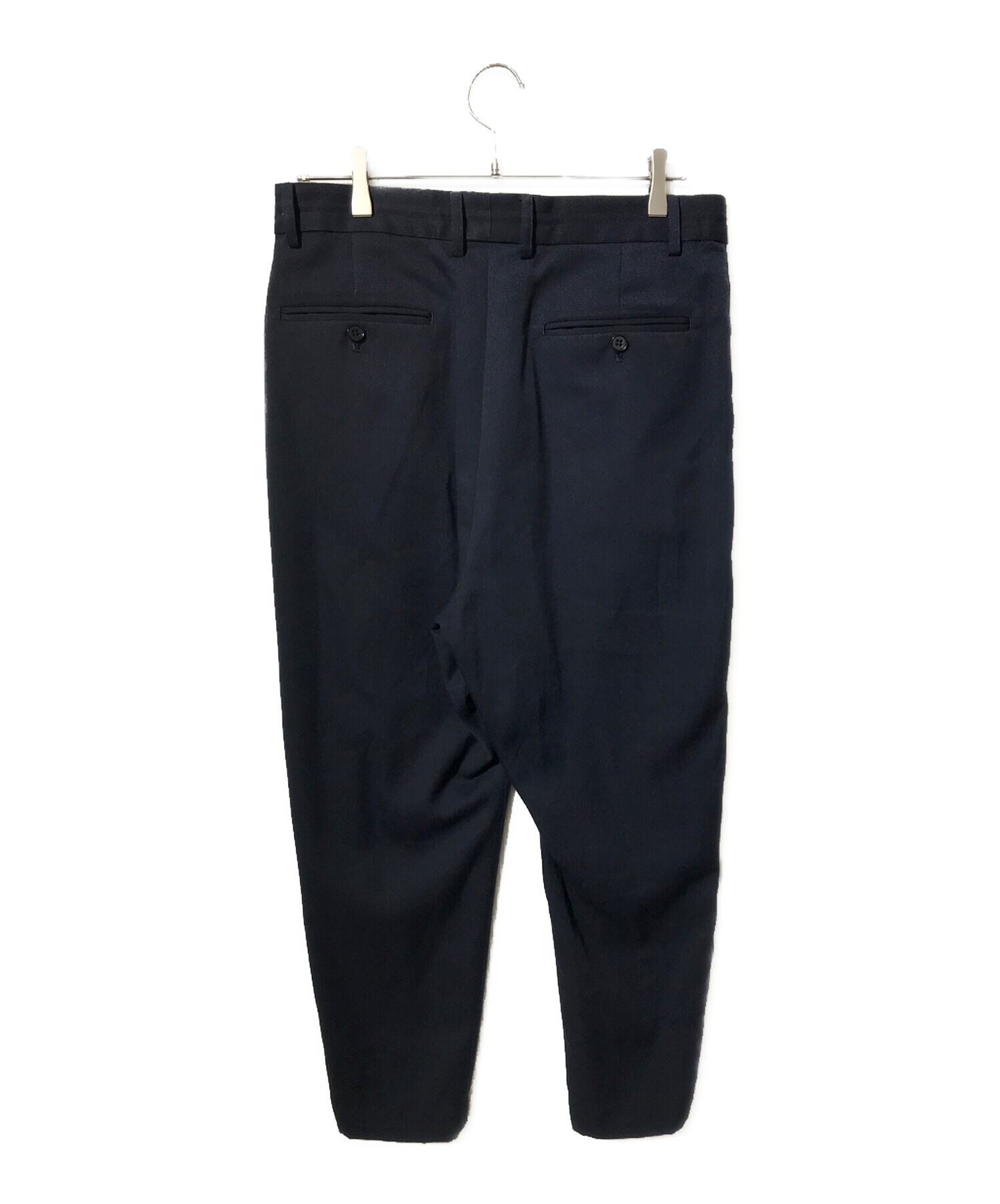 中古・古着通販】yoshio kubo (ヨシオクボ) サルエルパンツ ネイビー