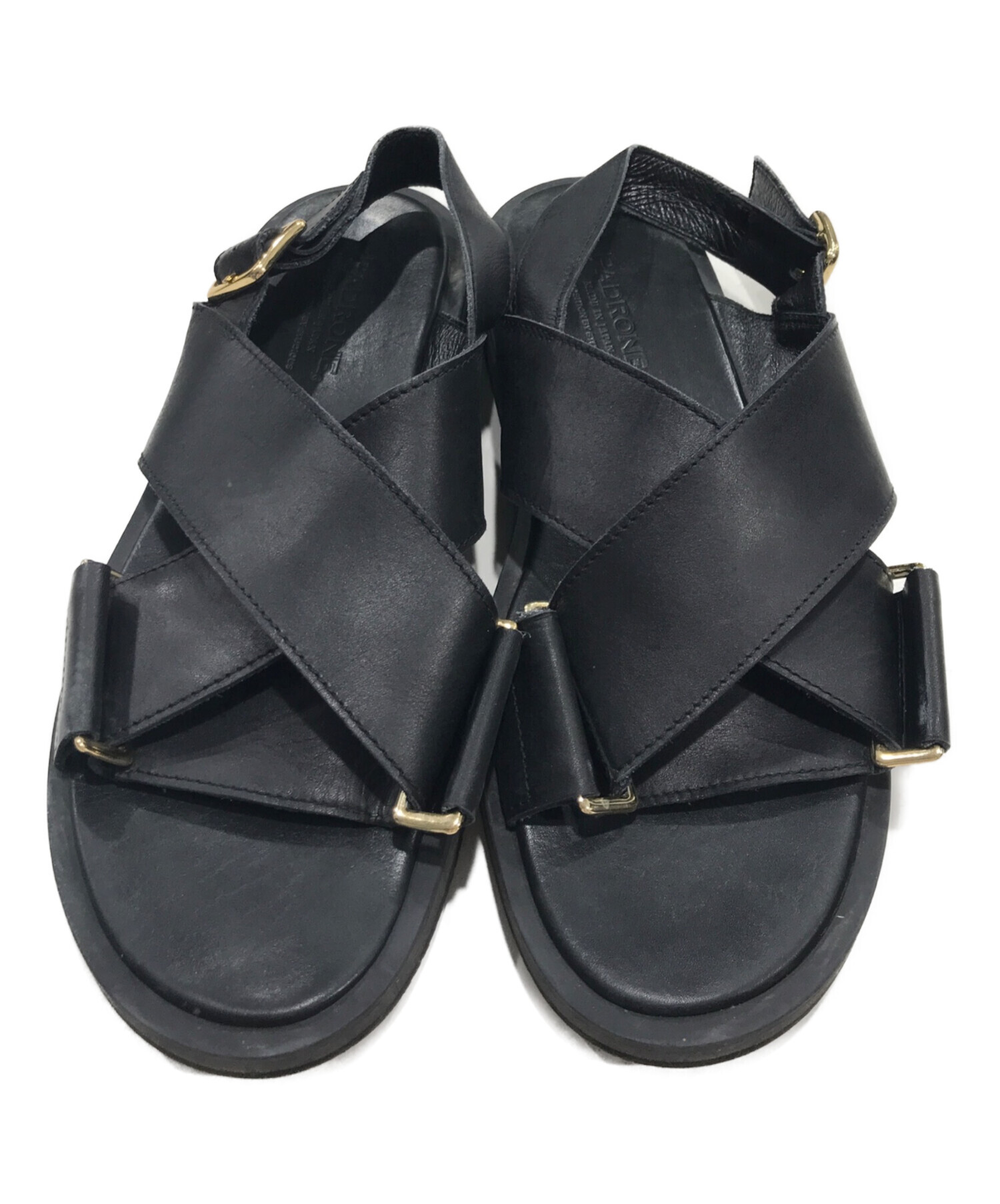 中古・古着通販】PADRONE (パドローネ) 別注BELT SANDAL ブラック