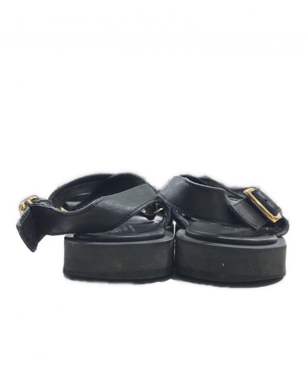 中古・古着通販】PADRONE (パドローネ) 別注BELT SANDAL ブラック