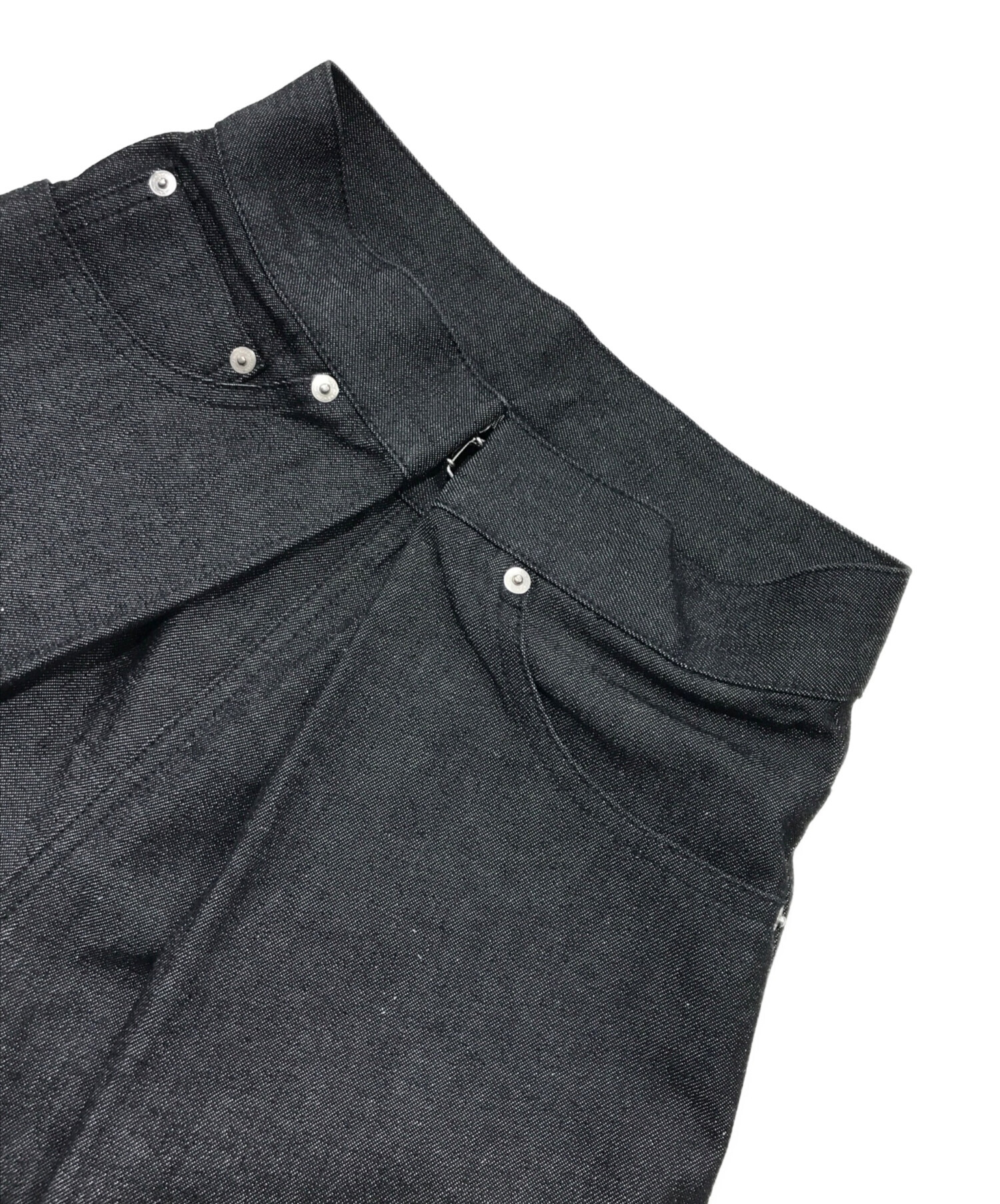 JOHN LAWRENCE SULLIVAN リジッドデニムワイドパンツ　XS 中古・古着通販】JOHN LAWRENCE SULLIVAN (ジョン ローレンス サリバン