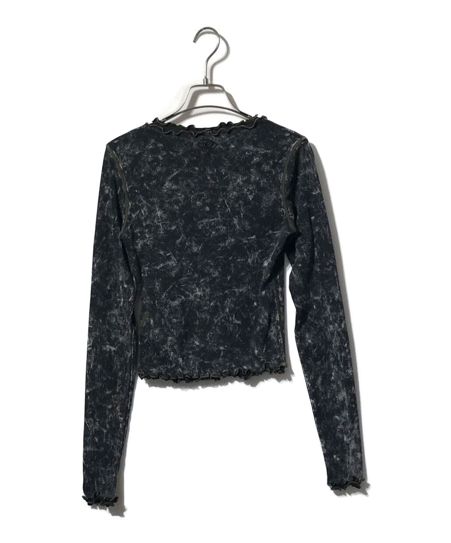 DIESEL 25SSグレン期未使用美品 レーザープリント加工カーディガン 中古・古着通販】DIESEL (ディーゼル) T-FLUX ロングスリーブ