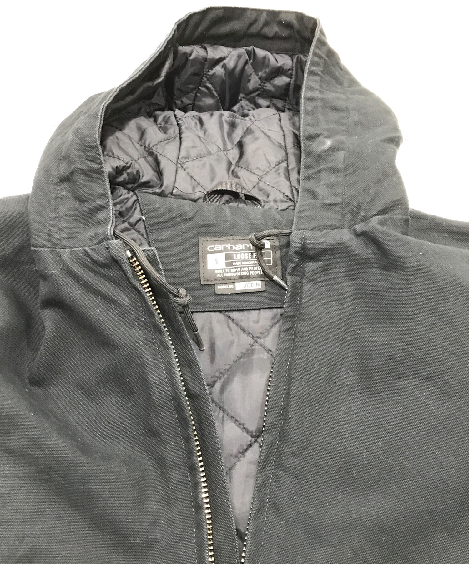 中古・古着通販】CarHartt (カーハート) LOOSE FIT WASHED DUCK