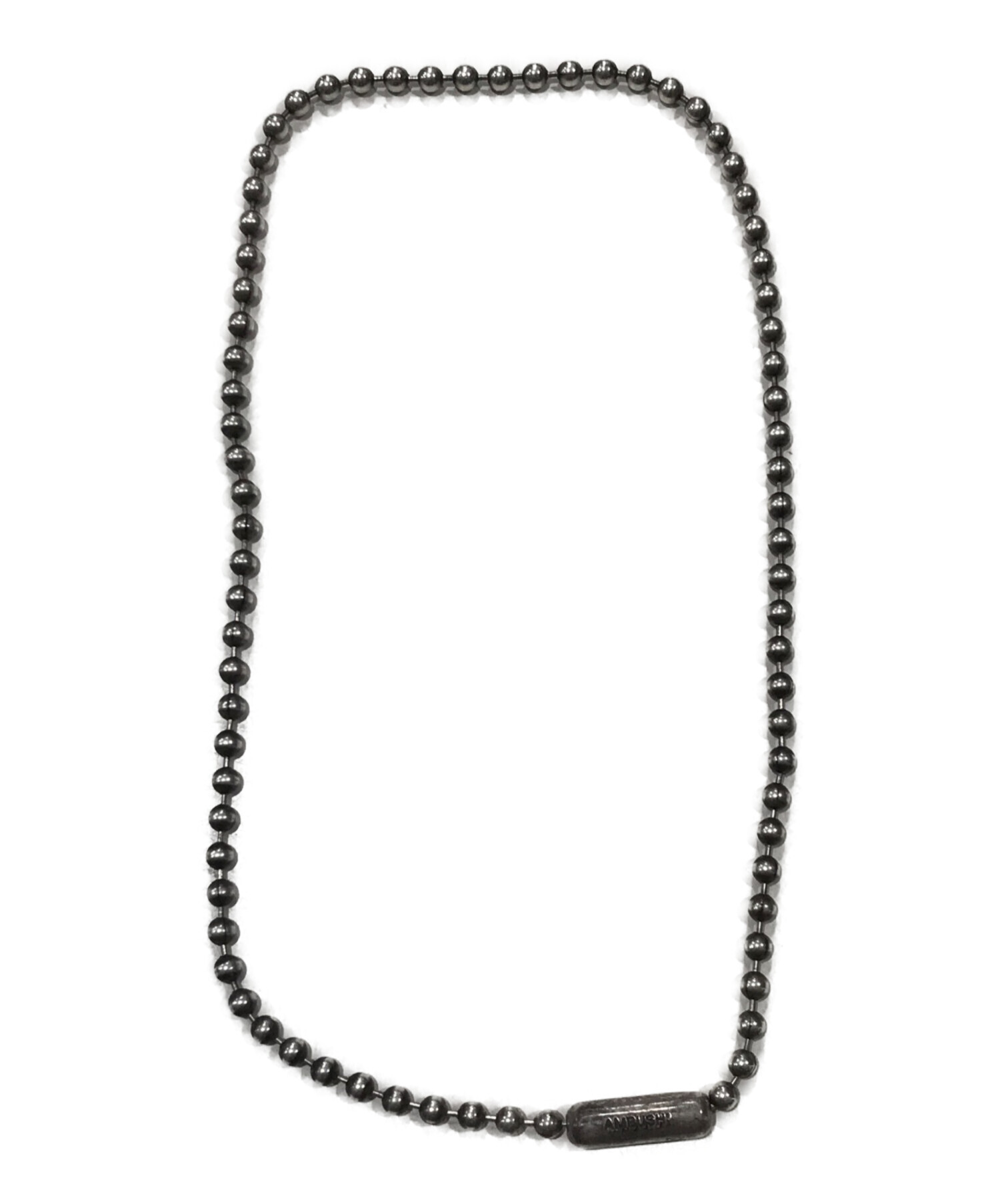 AMBUSH アンブッシュ チェーンネックレス 中古・古着通販】AMBUSH (アンブッシュ) ボーレチェーンネックレス