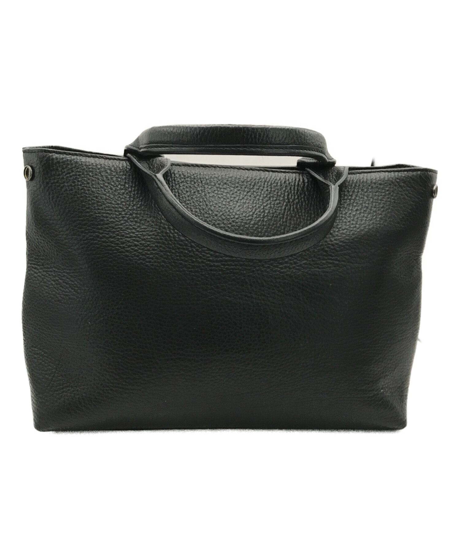 CASTELBAJAC ブラックレザー バッグ カステルバジャック レザーバッグ 中古・古着通販】CASTELBAJAC (カステルバジャック) レザー