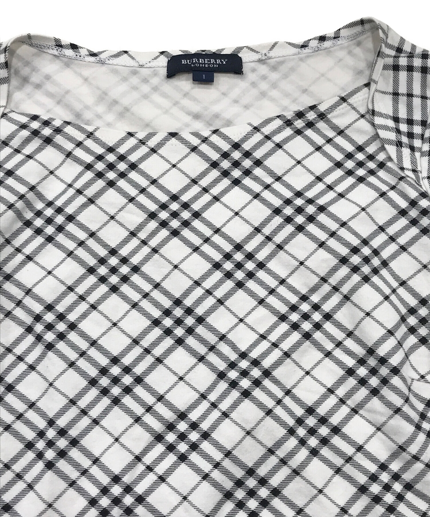 中古・古着通販】BURBERRY LONDON (バーバリーロンドン) チェック柄7分