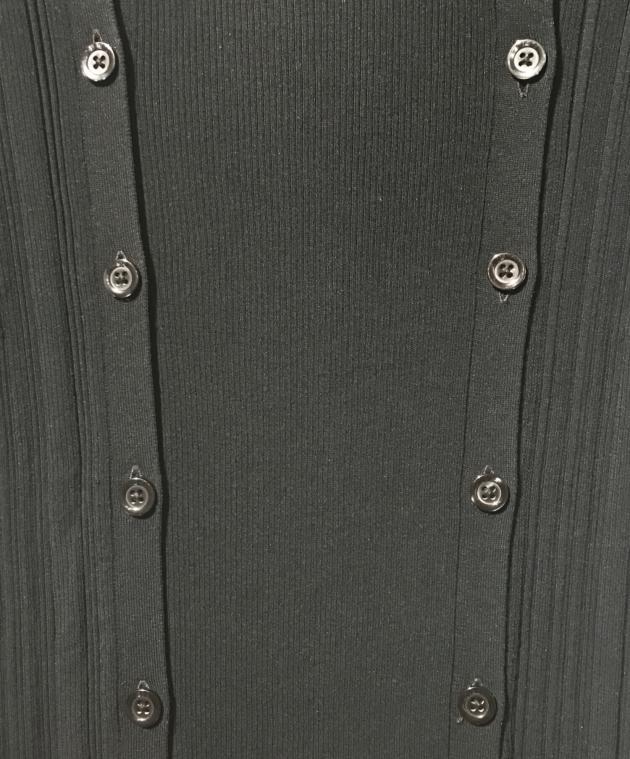 中古・古着通販】DIESEL (ディーゼル) 長袖リブニットワンピース