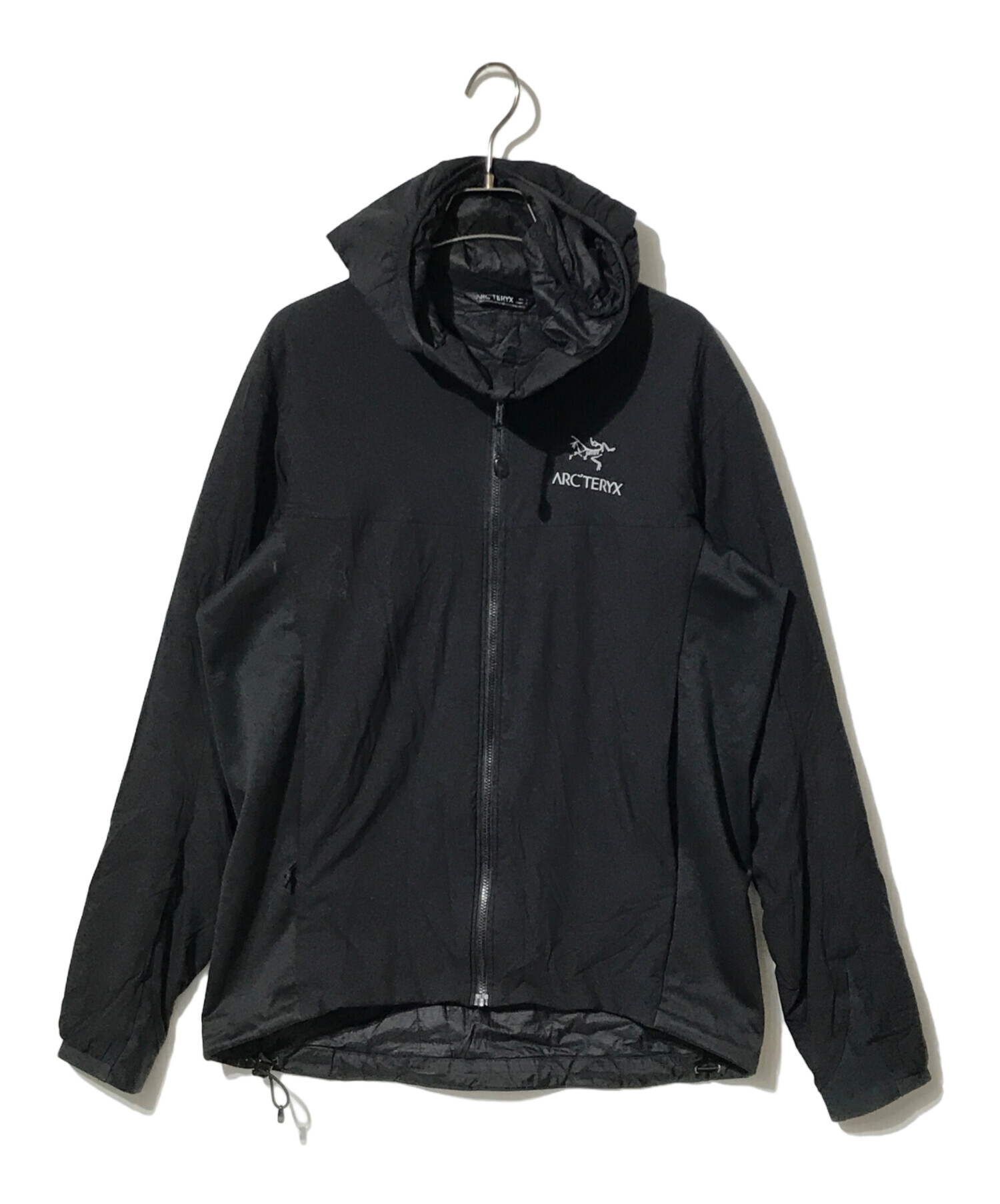 ARC'TERYX アークテリクス マウンテンパーカー S 黒 【古着】【中古】【送料無料】 中古・古着通販】ARC'TERYX (アークテリクス) アトム フーディ