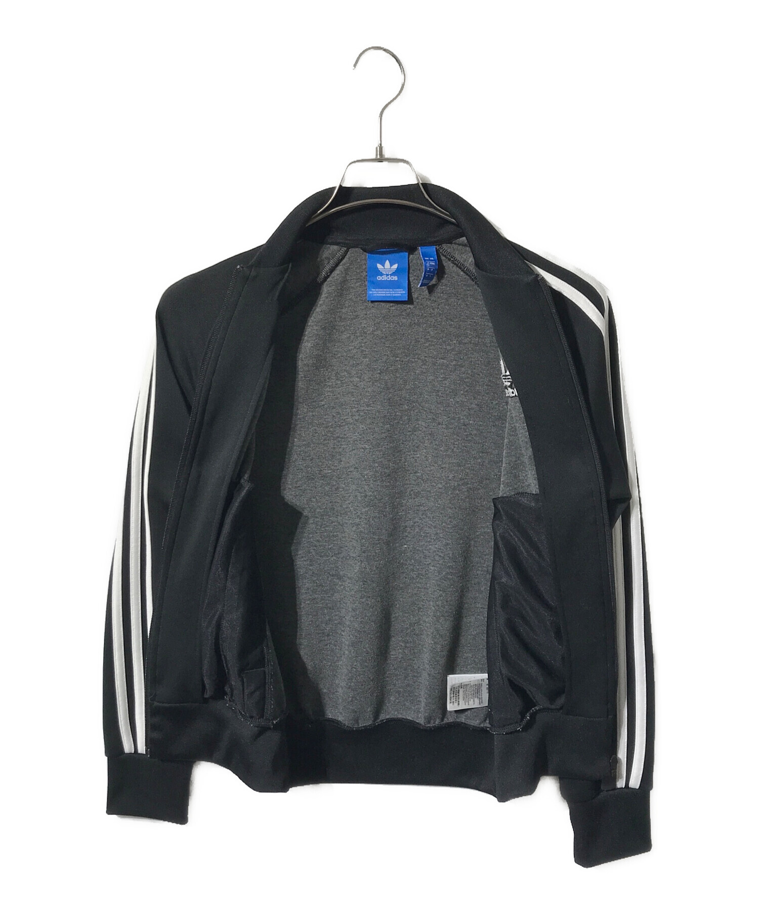 中古・古着通販】adidas (アディダス) トラックジャケット ブラック 