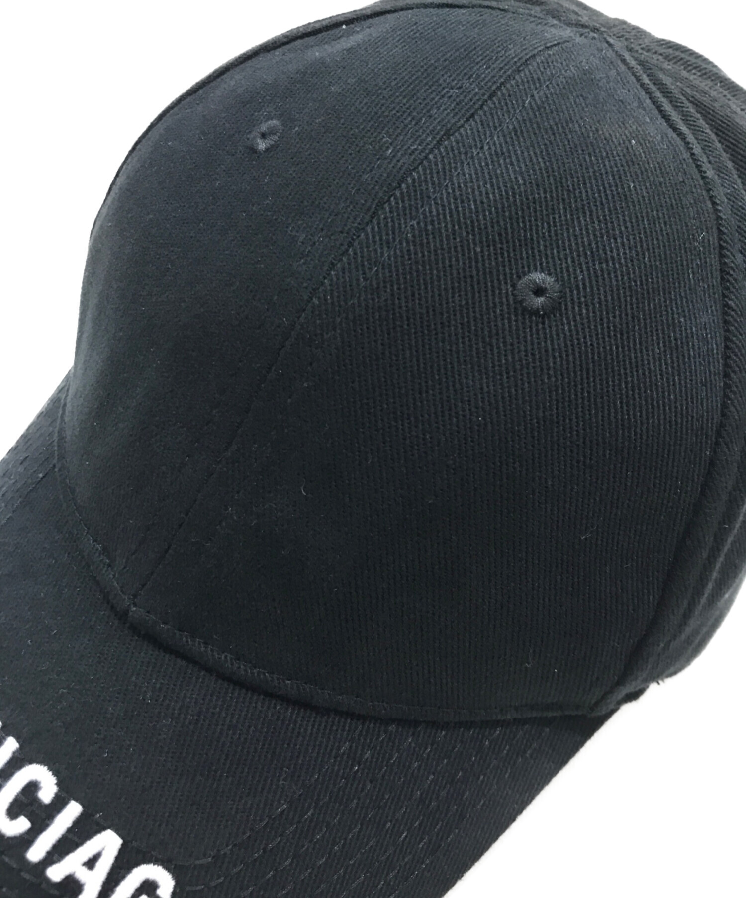 【美品】バレンシアガキャップ 中古・古着通販】BALENCIAGA (バレンシアガ) ロゴバイザーキャップ/6
