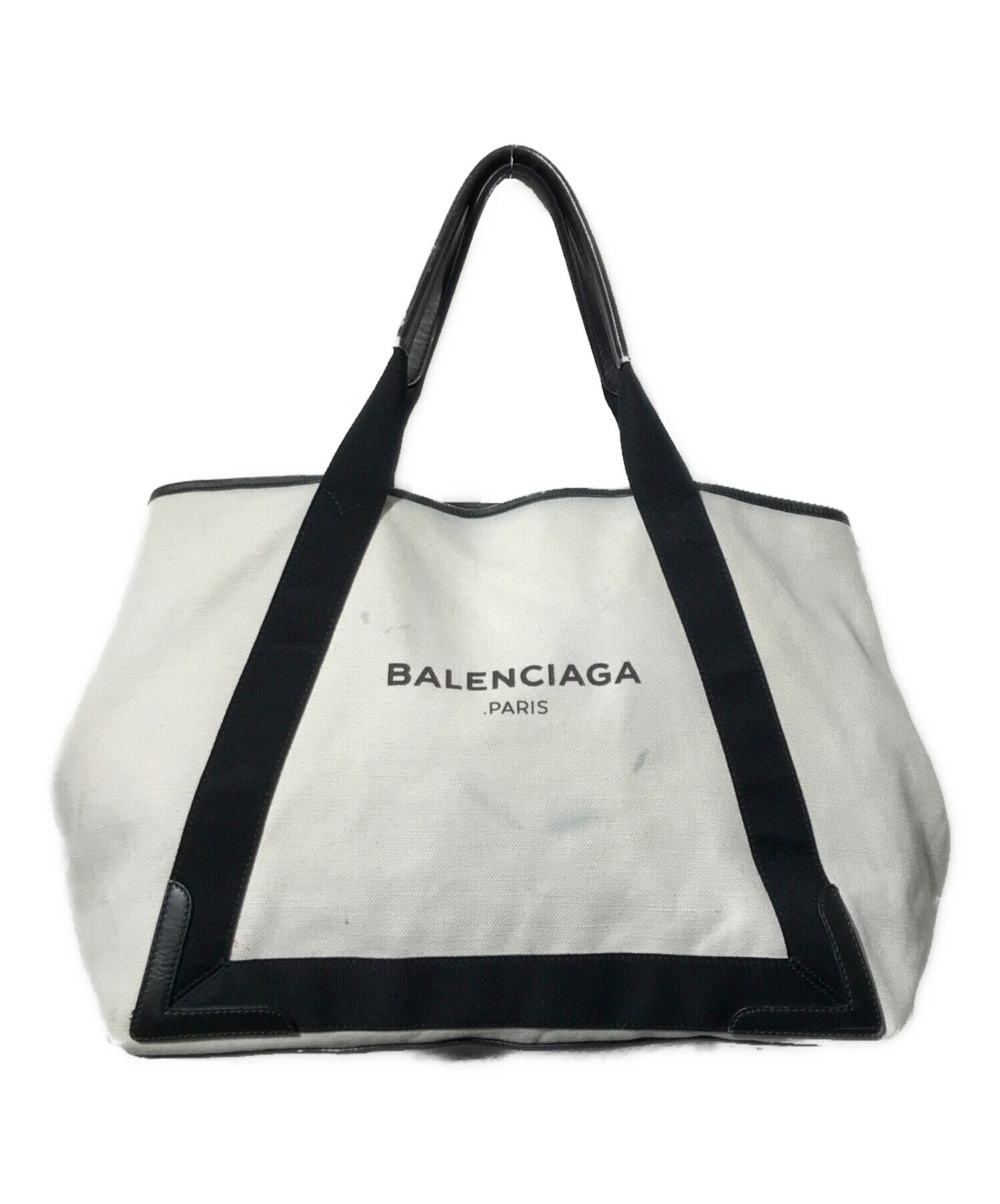 中古・古着通販】BALENCIAGA (バレンシアガ) ネイビーカバストート 