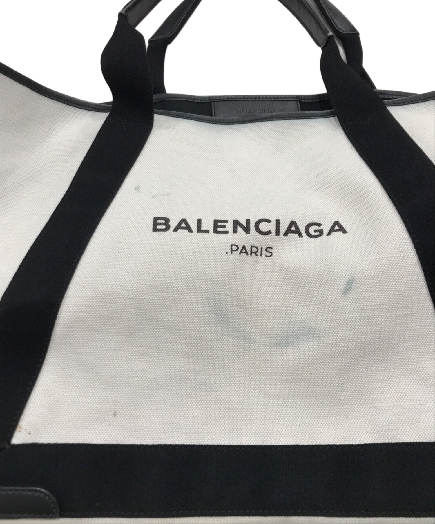 中古・古着通販】BALENCIAGA (バレンシアガ) ネイビーカバストート 