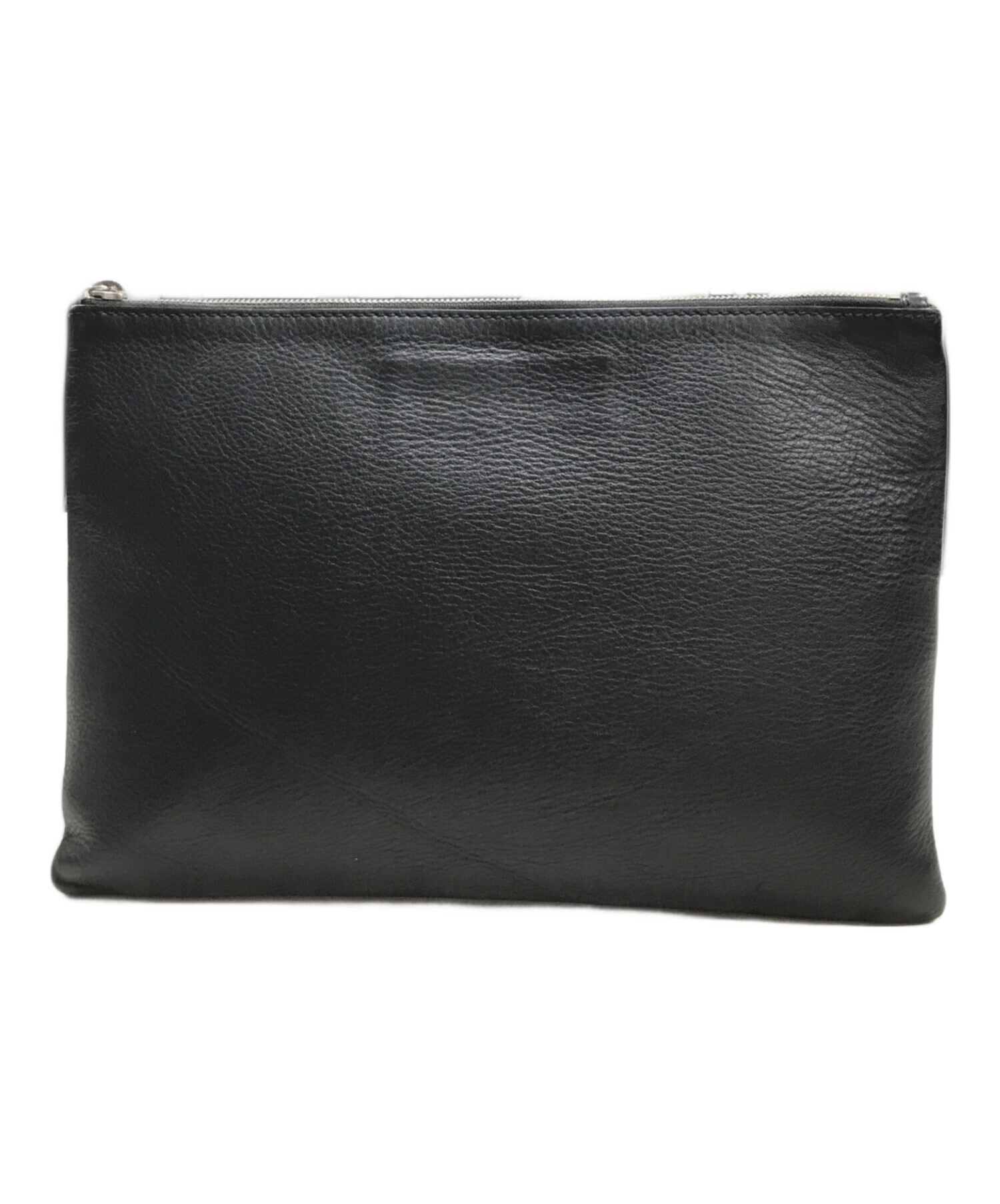中古・古着通販】BALENCIAGA (バレンシアガ) ロゴプリントレザー