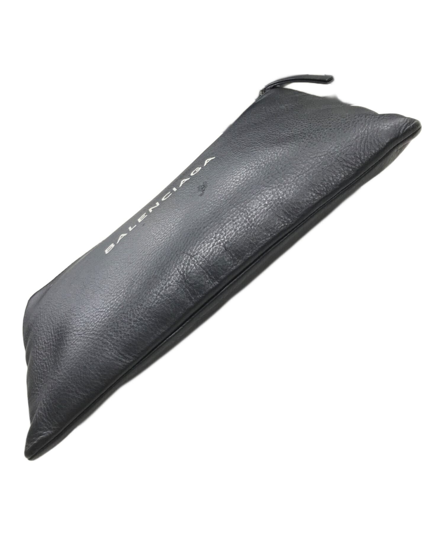 中古・古着通販】BALENCIAGA (バレンシアガ) ロゴプリントレザー