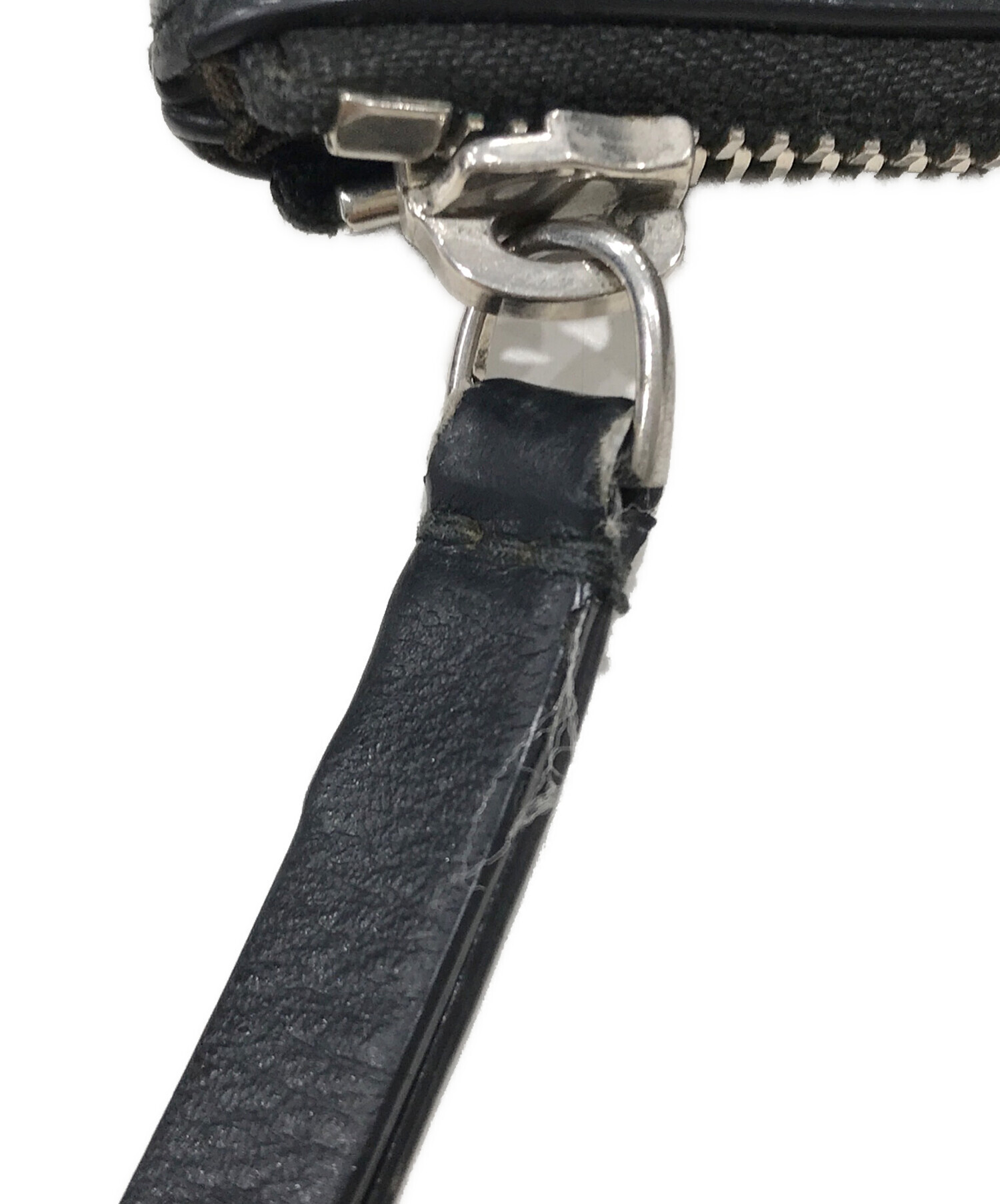 中古・古着通販】BALENCIAGA (バレンシアガ) ロゴプリントレザー