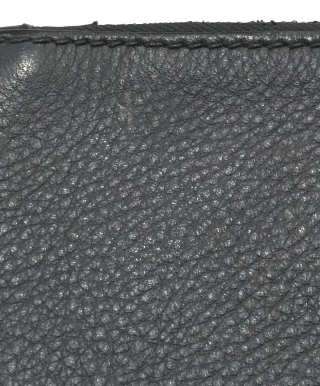 BALENCIAGA レザー クラッチバッグ 中古・古着通販】BALENCIAGA (バレンシアガ) ロゴプリントレザー