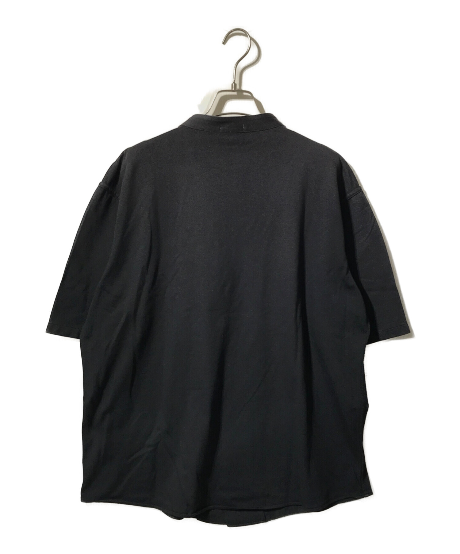 中古・古着通販】LACOSTE (ラコステ) 半袖シャツ ブラック サイズ:L