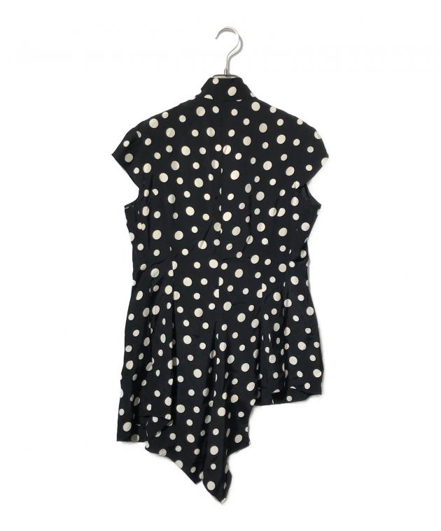 Yohji Yamamoto+noir パンチング ブラウス ブラック サイズ1 中古・古着通販】yohji yamamoto+noir (ヨウジヤマモトプリュス