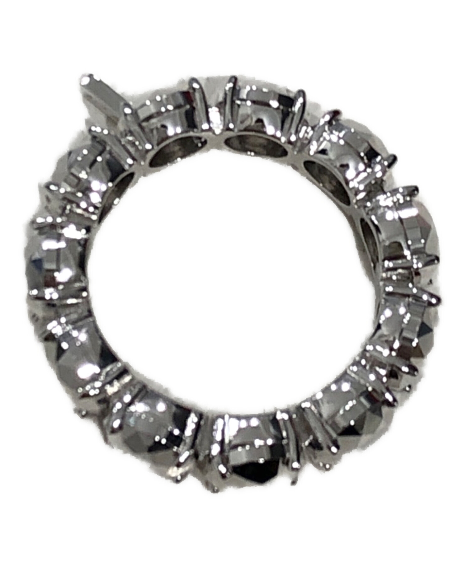 【美品】13番＋1番 中古・古着通販】DIESEL (ディーゼル) ダイヤモチーフ リング シルバー