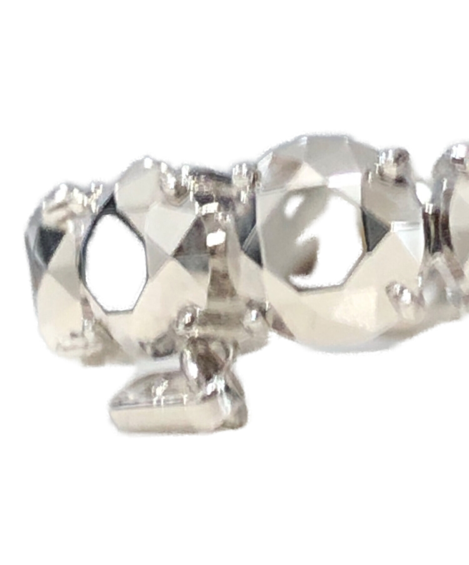中古・古着通販】DIESEL (ディーゼル) ダイヤモチーフ リング シルバー