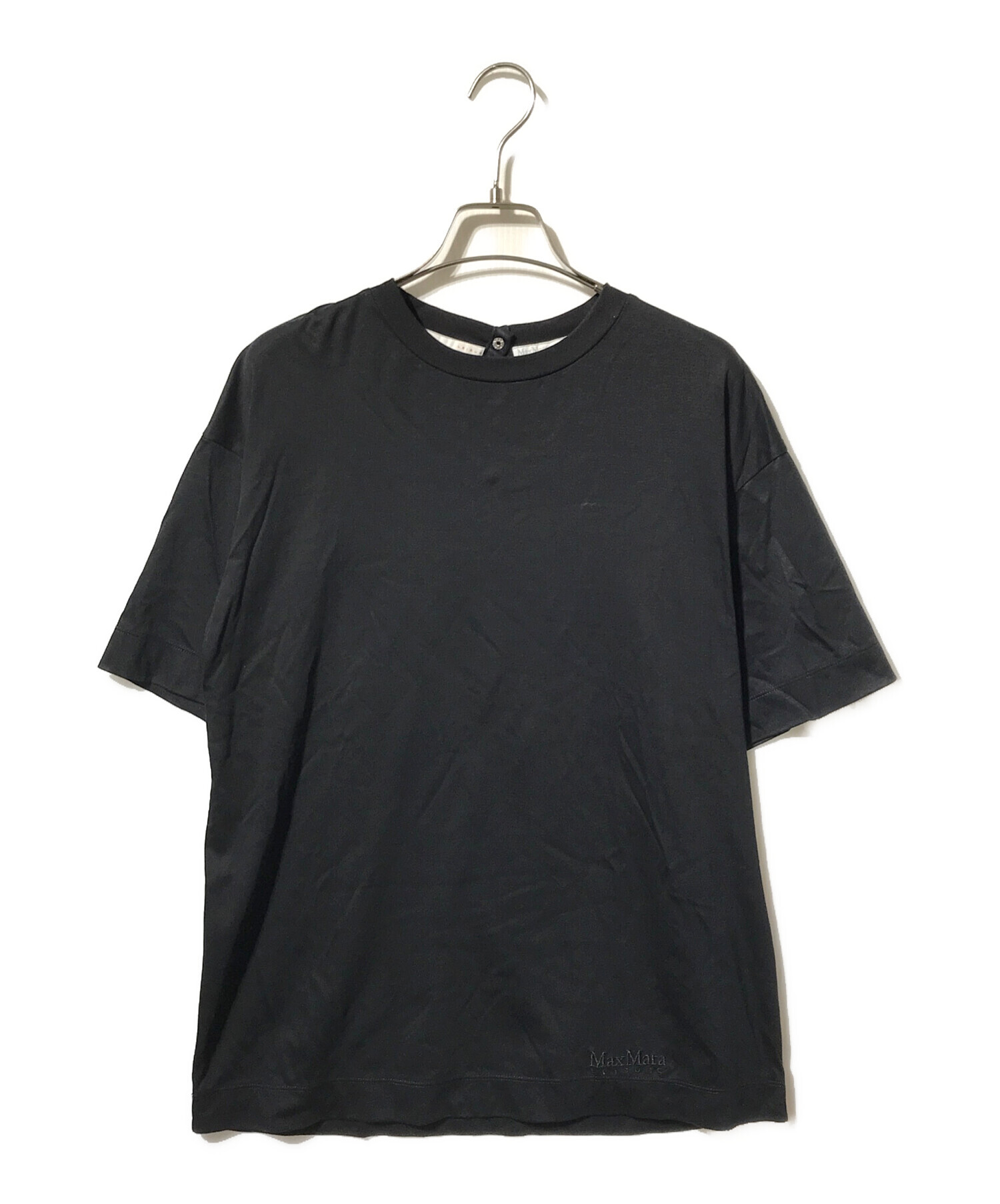 中古・古着通販】MaxMara (マックスマーラ) 半袖カットソー ブラック