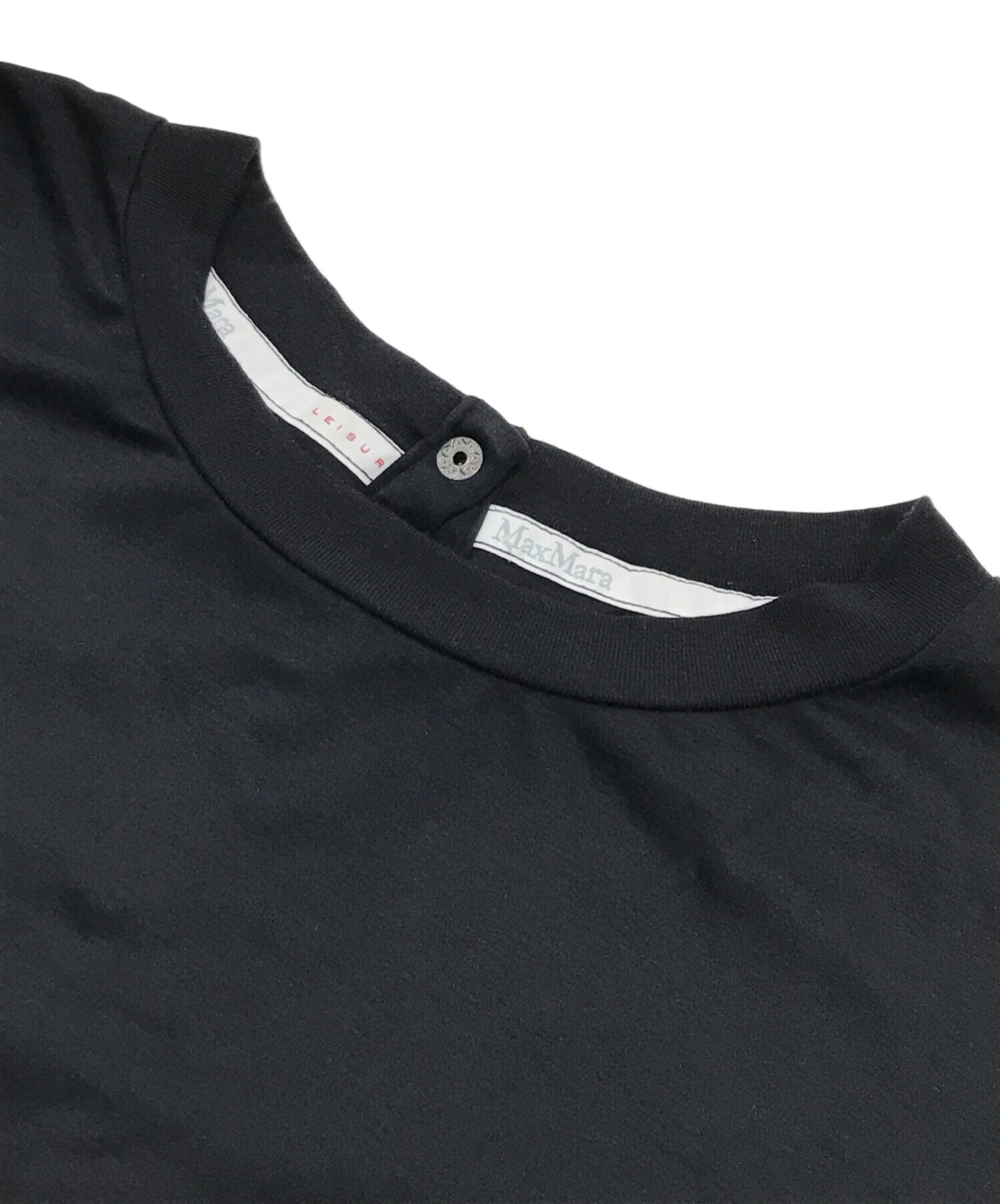 中古・古着通販】MaxMara (マックスマーラ) 半袖カットソー ブラック 