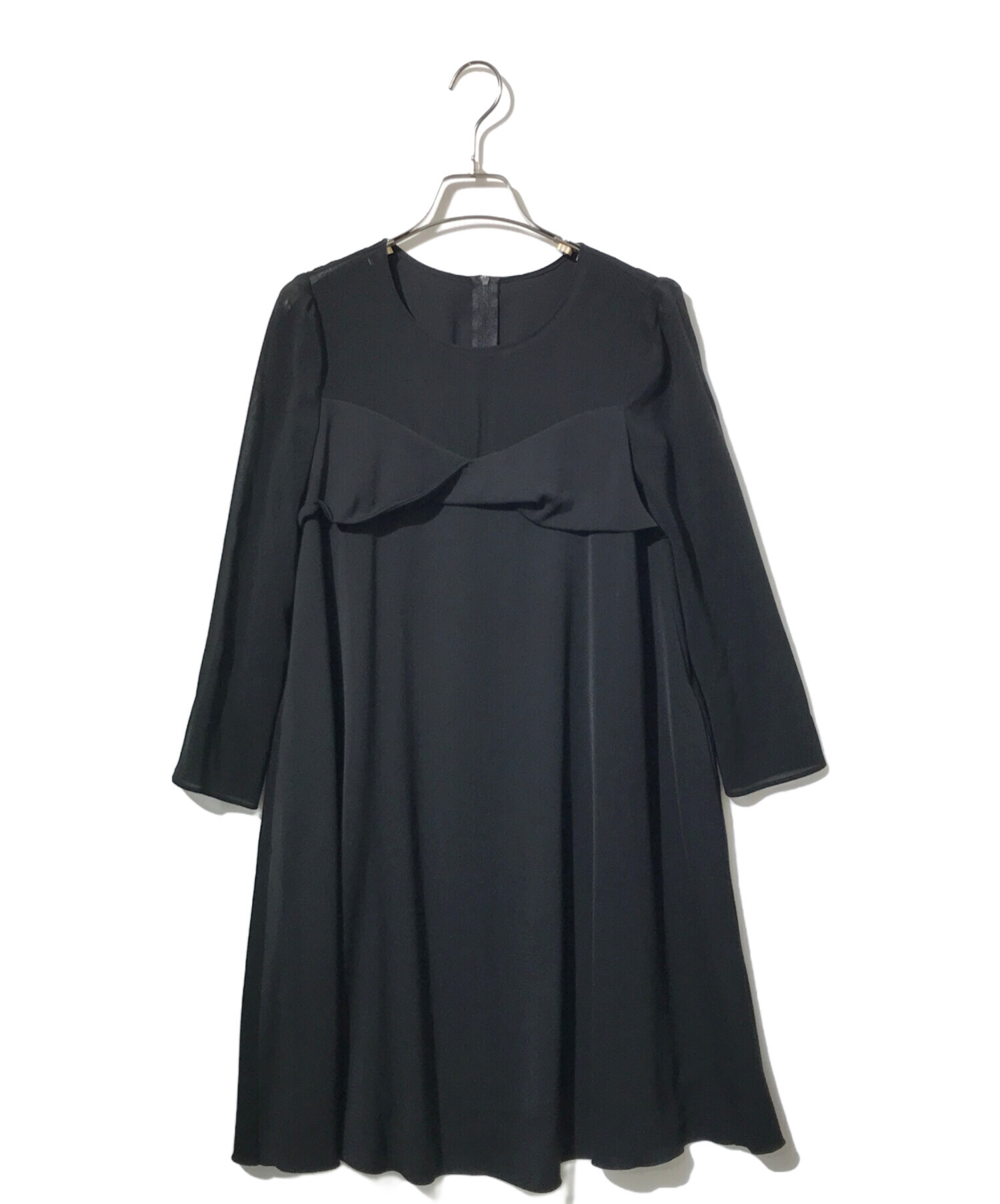 フォクシーニューヨーク　ブラックフォーマルワンピース 中古・古着通販】FOXEY NEWYORK (フォクシーニューヨーク) ブラウス