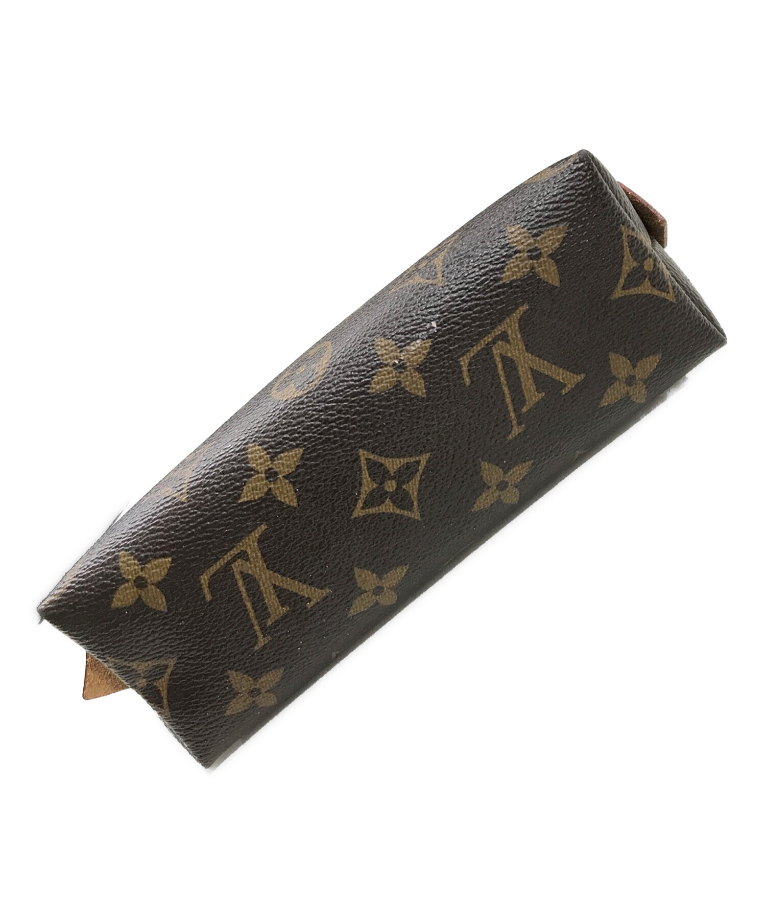 Louis Vuitton ダークブラウン ポーチ 中古・古着通販】LOUIS VUITTON (ルイ ヴィトン) コスメポーチ