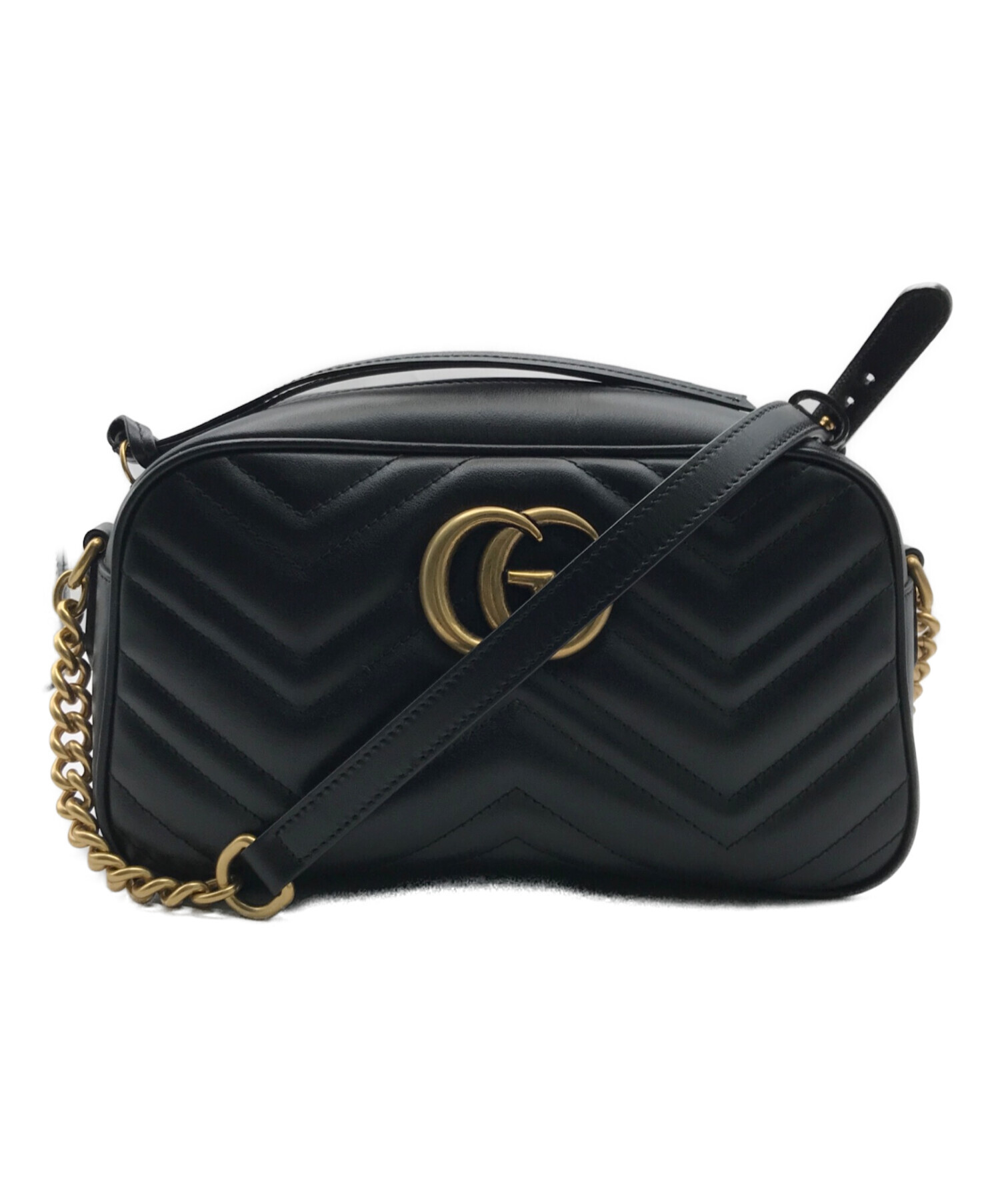 中古・古着通販】GUCCI (グッチ) ショルダーバッグ GGマーモント