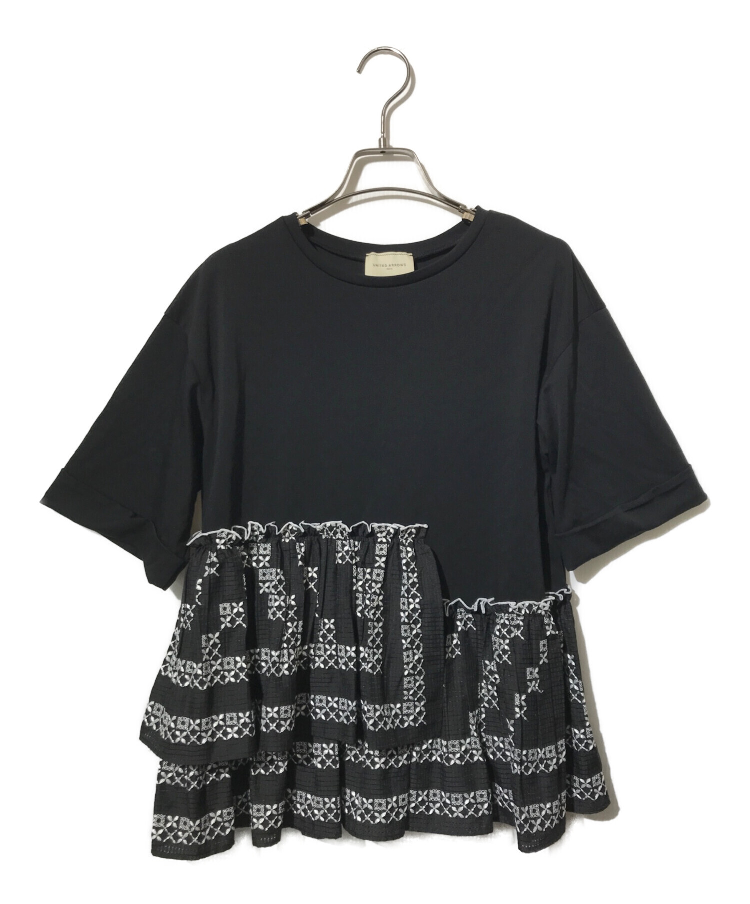 UNITED ARROWS（ユナイテッドアローズ）の「コンビ プリーツ Tシャツ